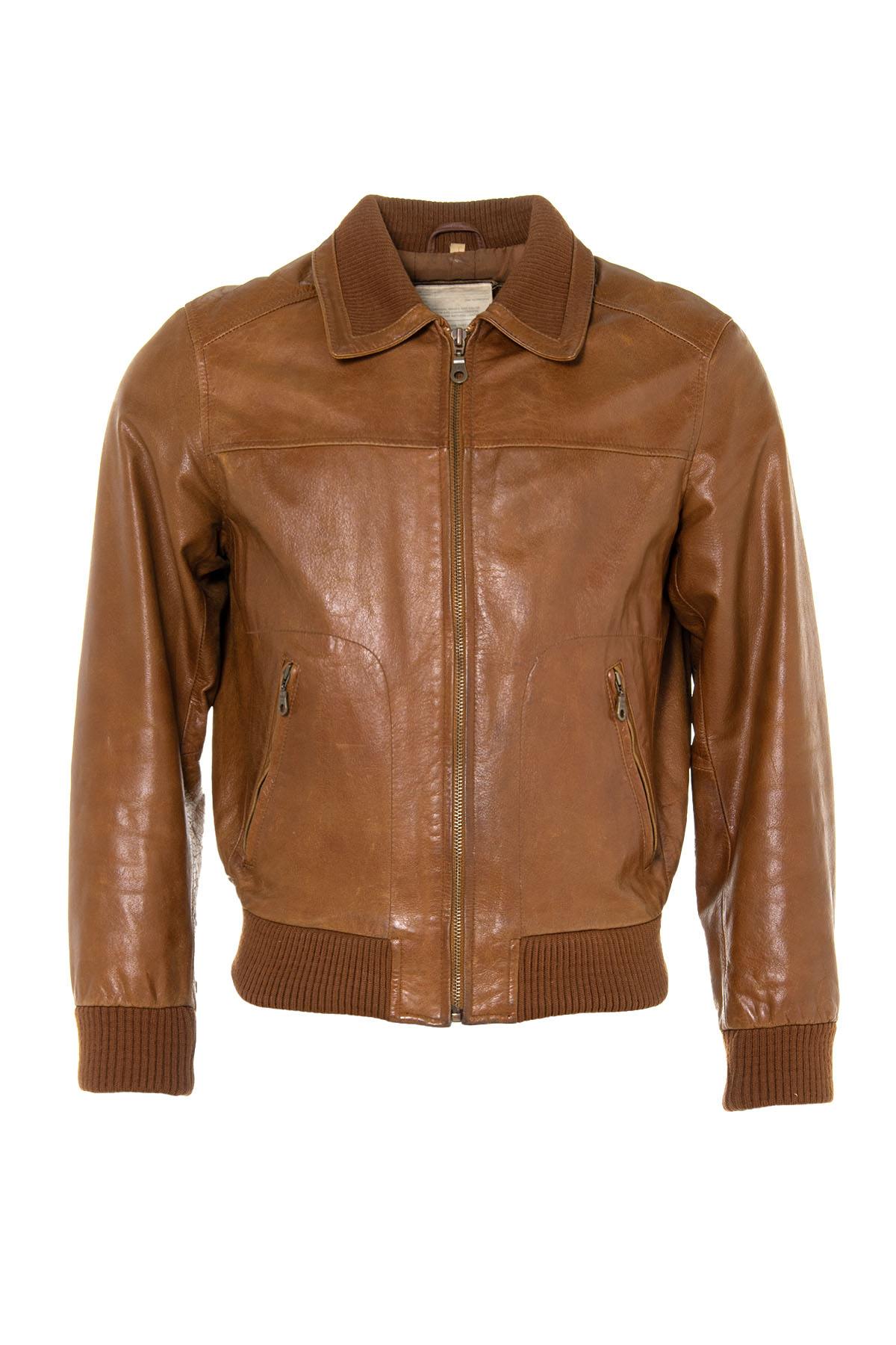 Cognac teddy in buffalo leather - Image n°1