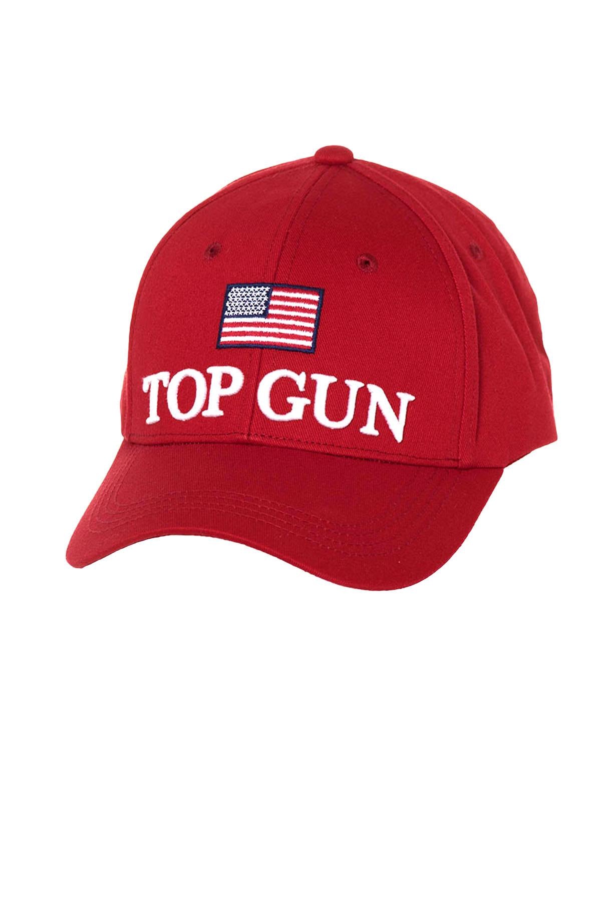 Top Gun Red American Flag Cap - Image n°1