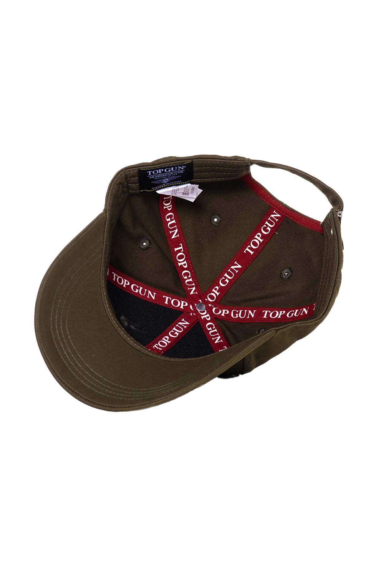 Top Gun Khaki American Flag Cap - Image n°2