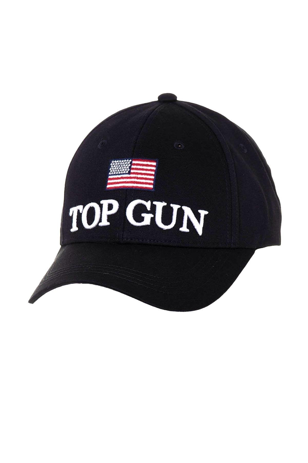 Top Gun Black American Flag Cap - Image n°1