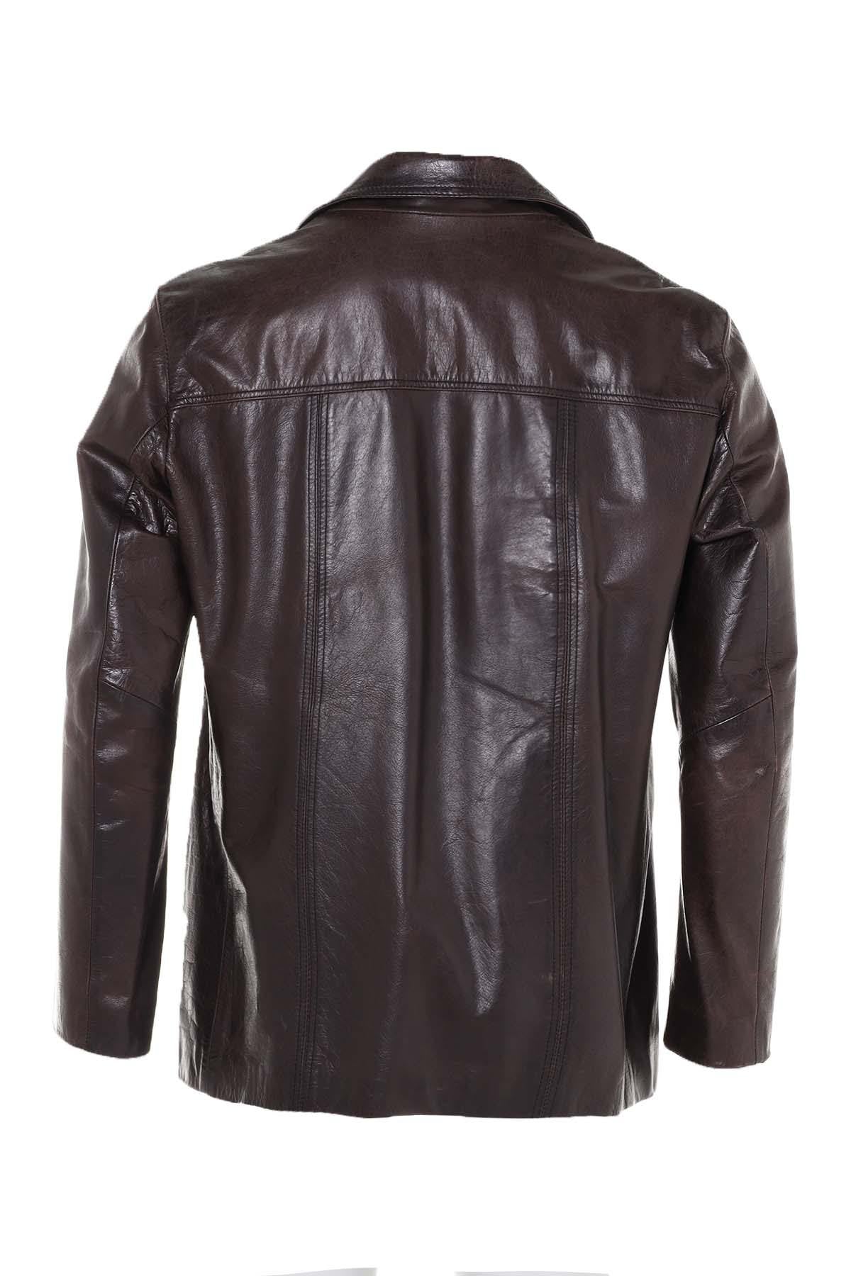 Vintage brown buffalo jacket - Image n°3