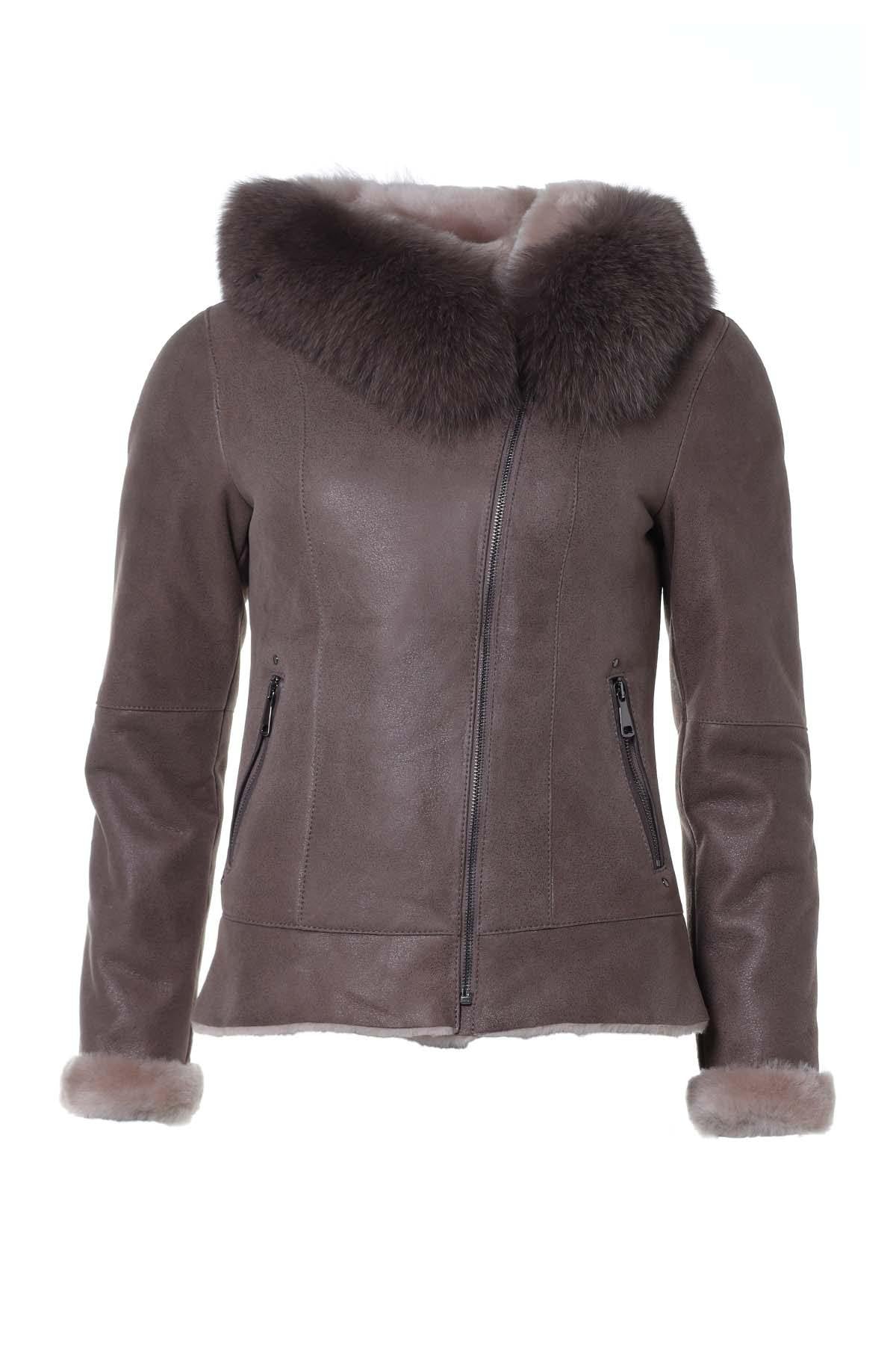 Luxury merino sheepskin jacket - Image n°7