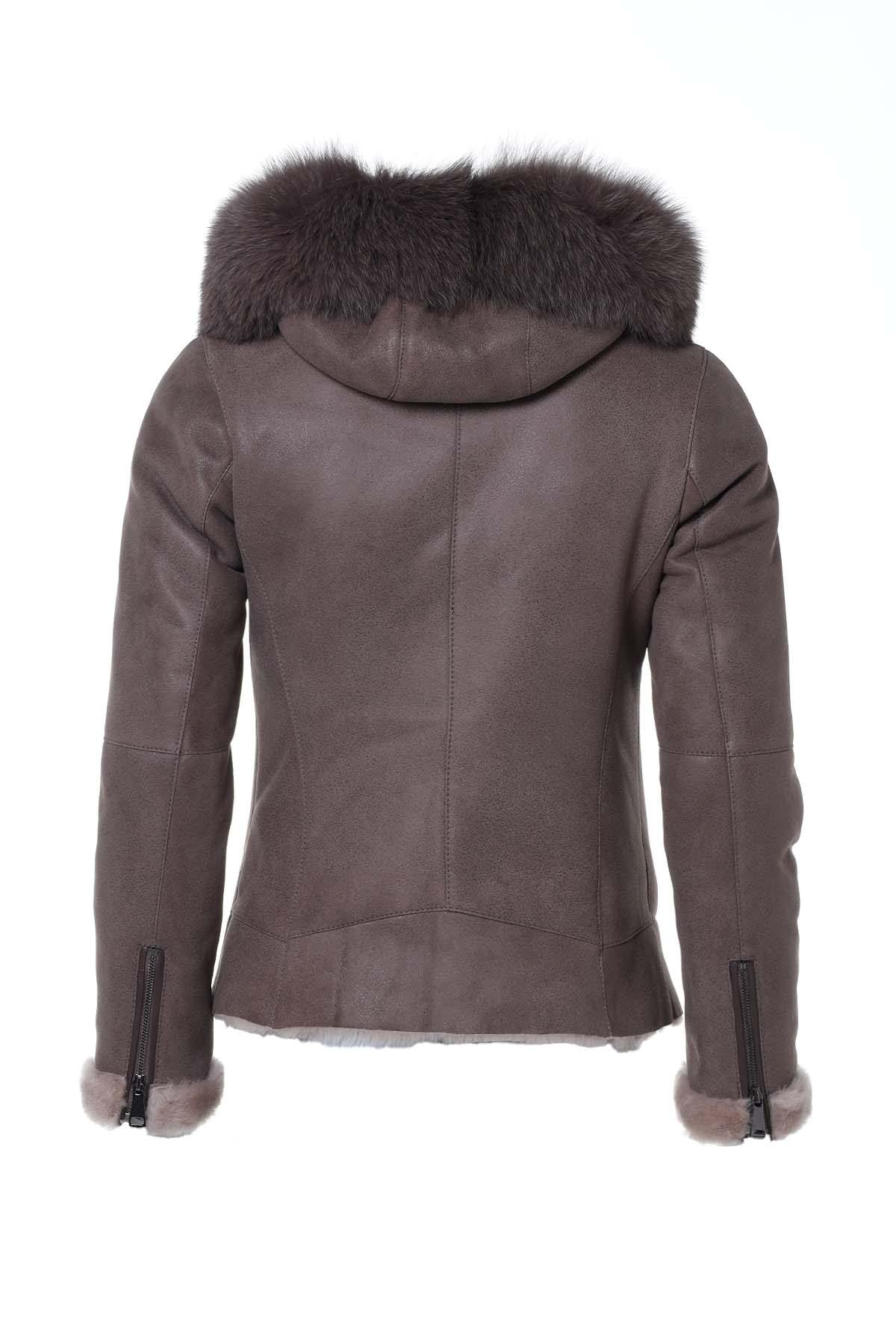 Luxury merino sheepskin jacket - Image n°9