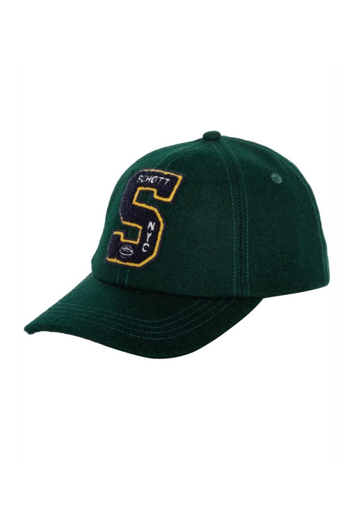 Men's dark green, yellow and blue cap - Image n°5