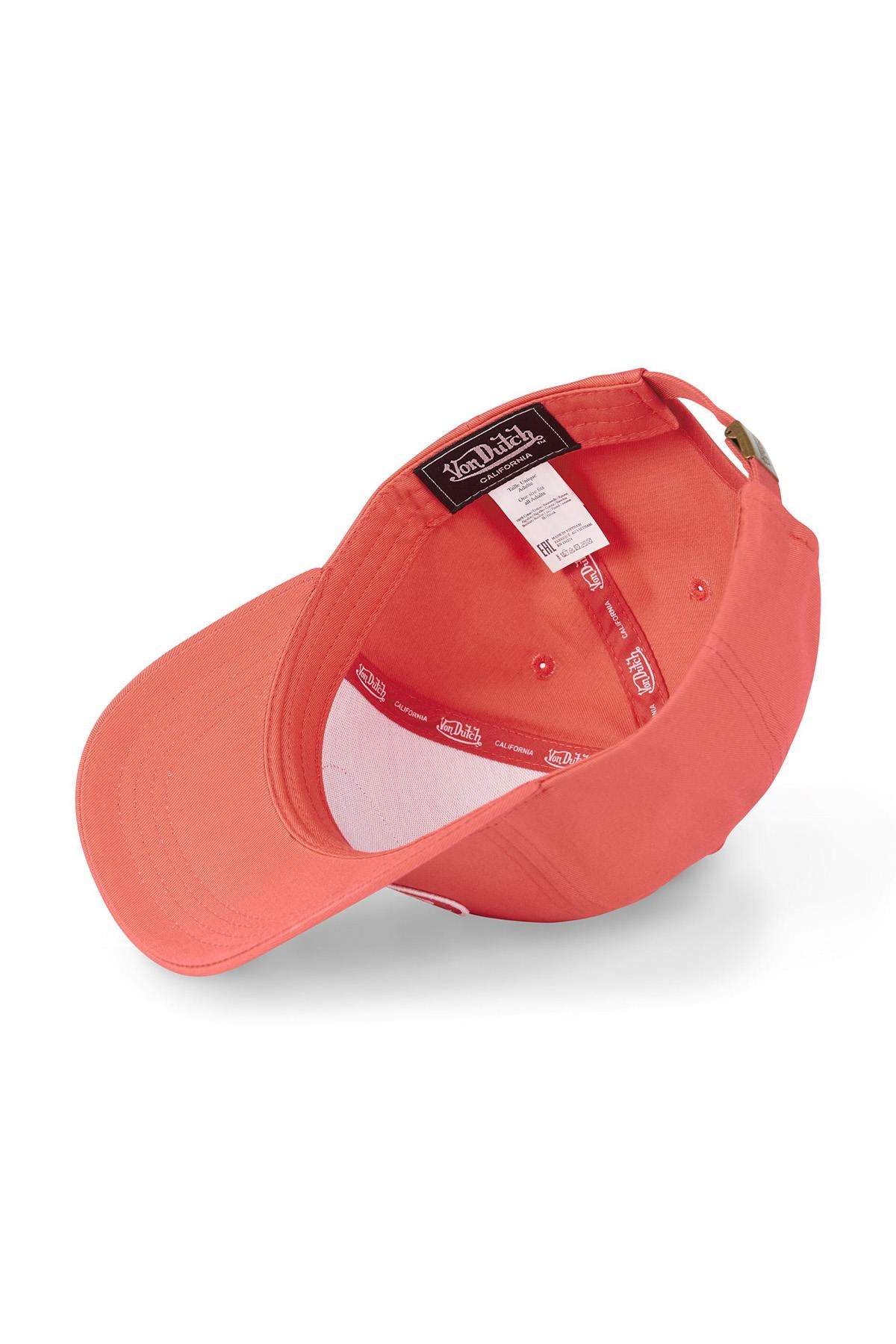 Pink cap with white logo - Image n°5