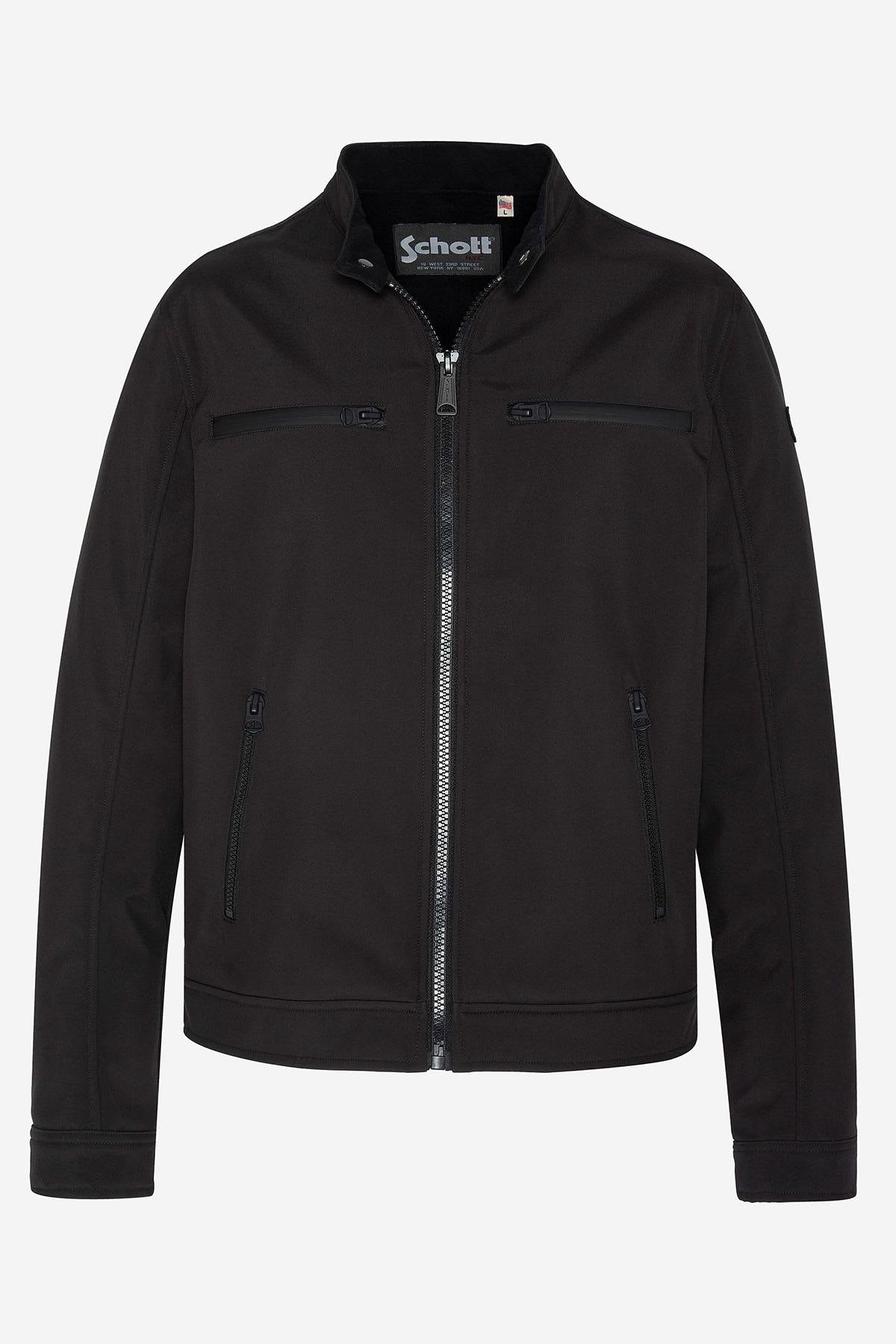 Black soft shell jacket for men - Image n°6