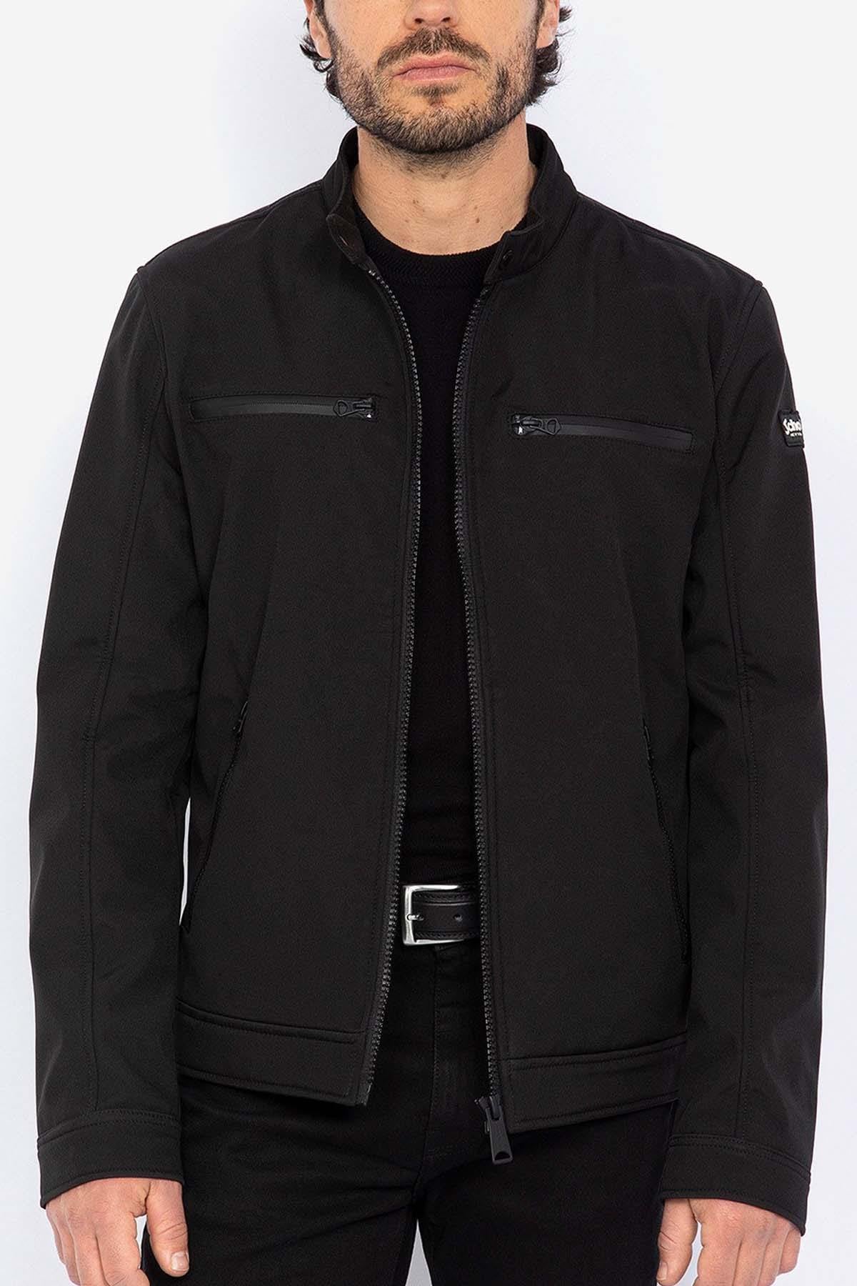 Black soft shell jacket for men - Image n°5