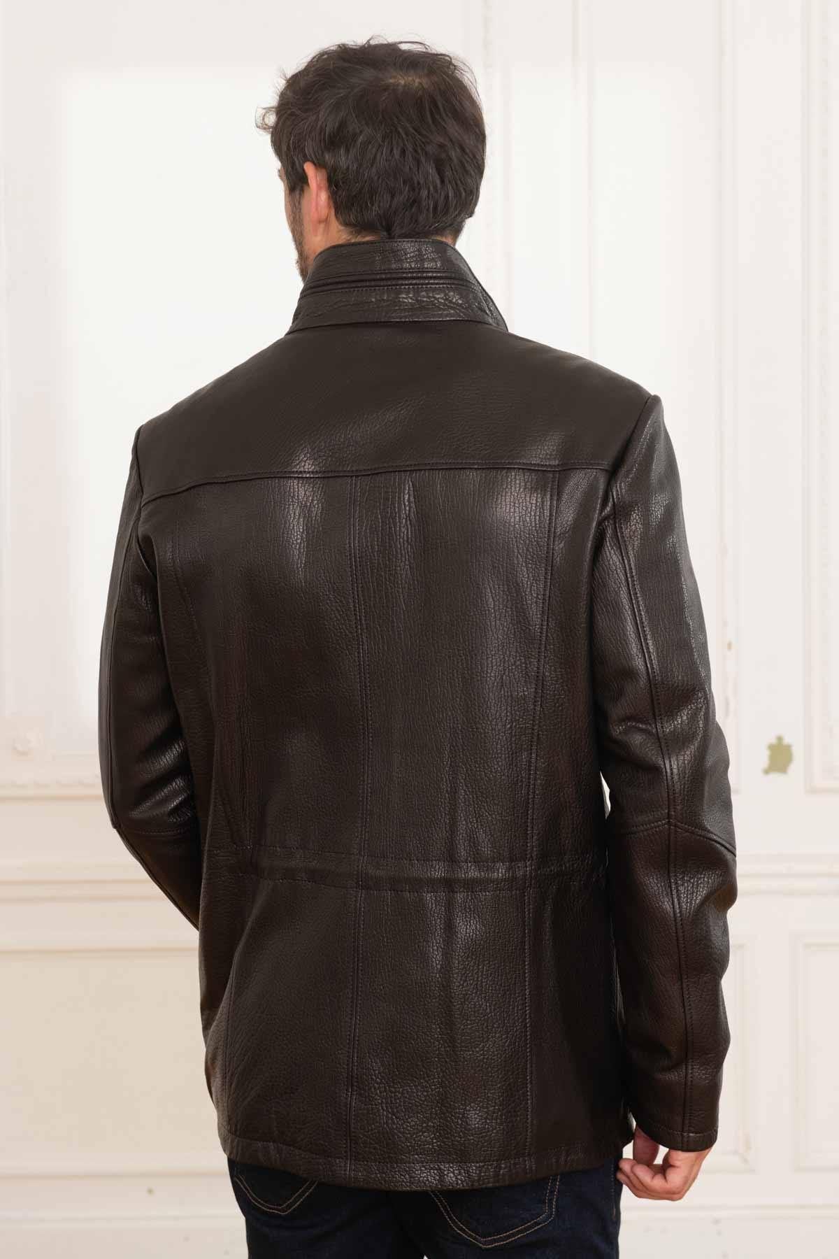 Classic black lambskin jacket - Image n°3