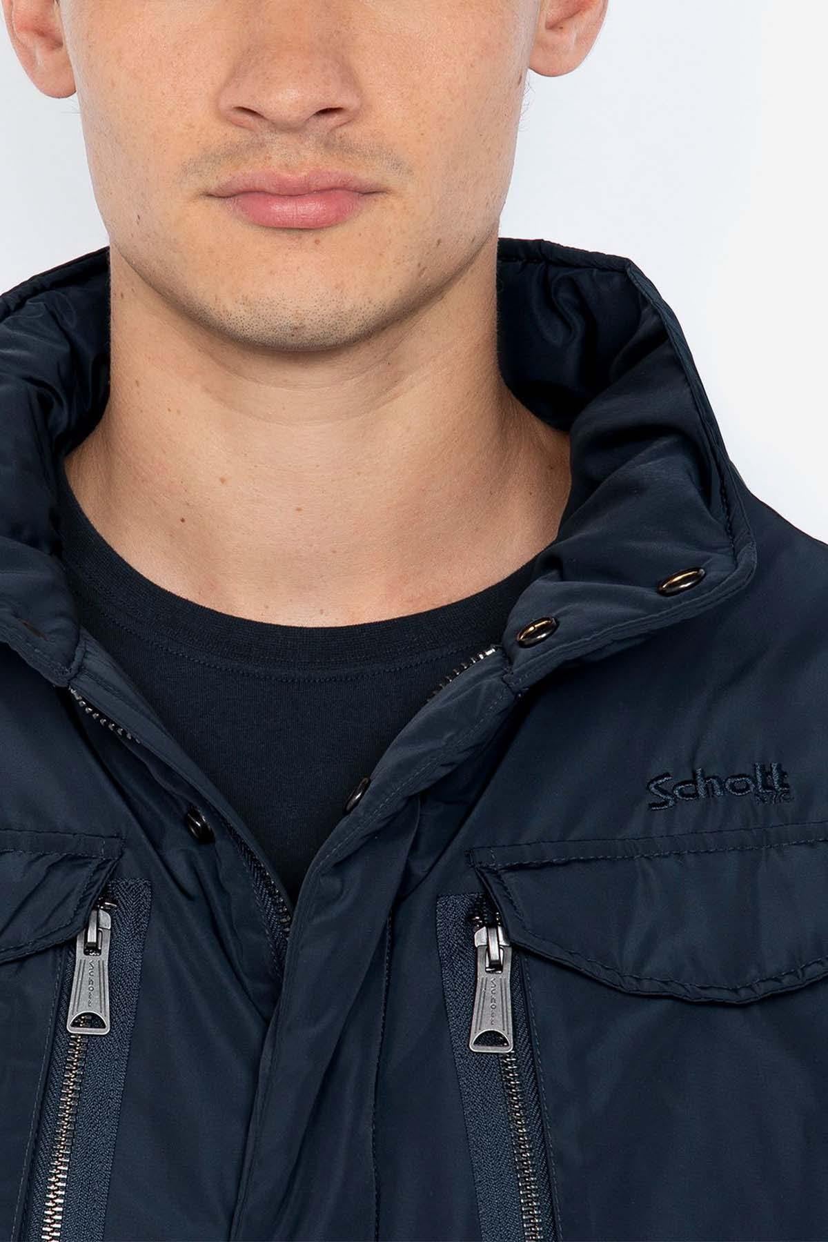 Navy combat jacket for men - Image n°5