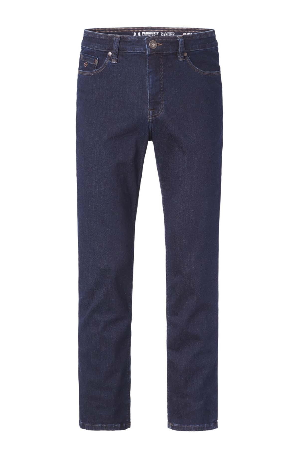 Classic slim fit cotton jeans for men - Image n°5