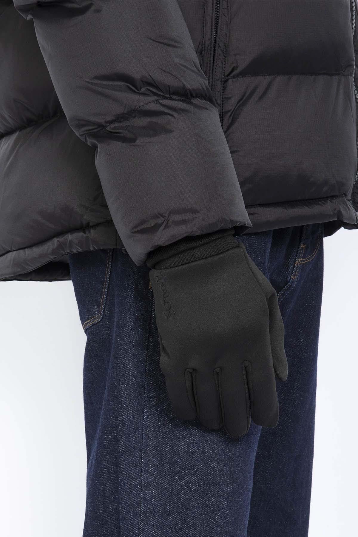 Black gloves with non-slip nubs - Image n°3