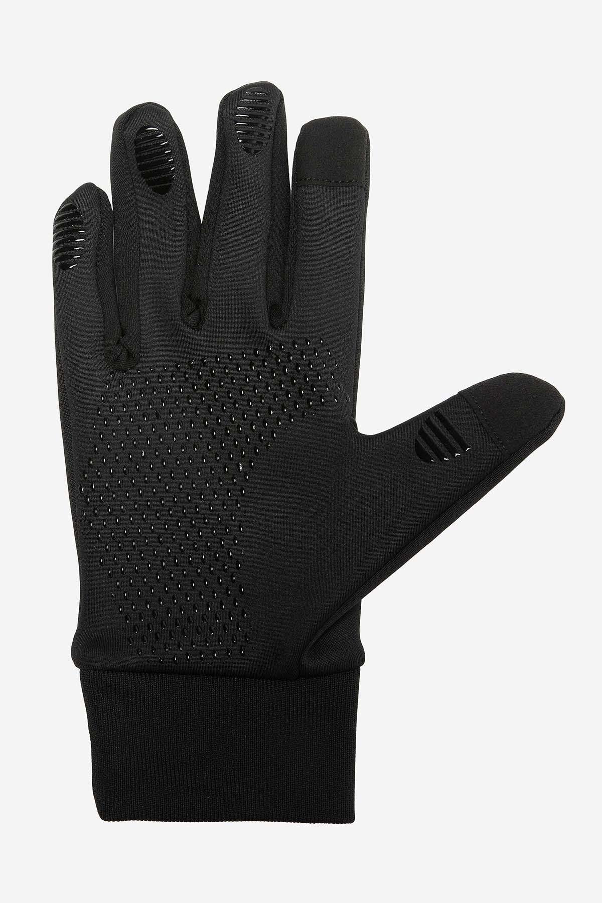 Black gloves with non-slip nubs - Image n°6