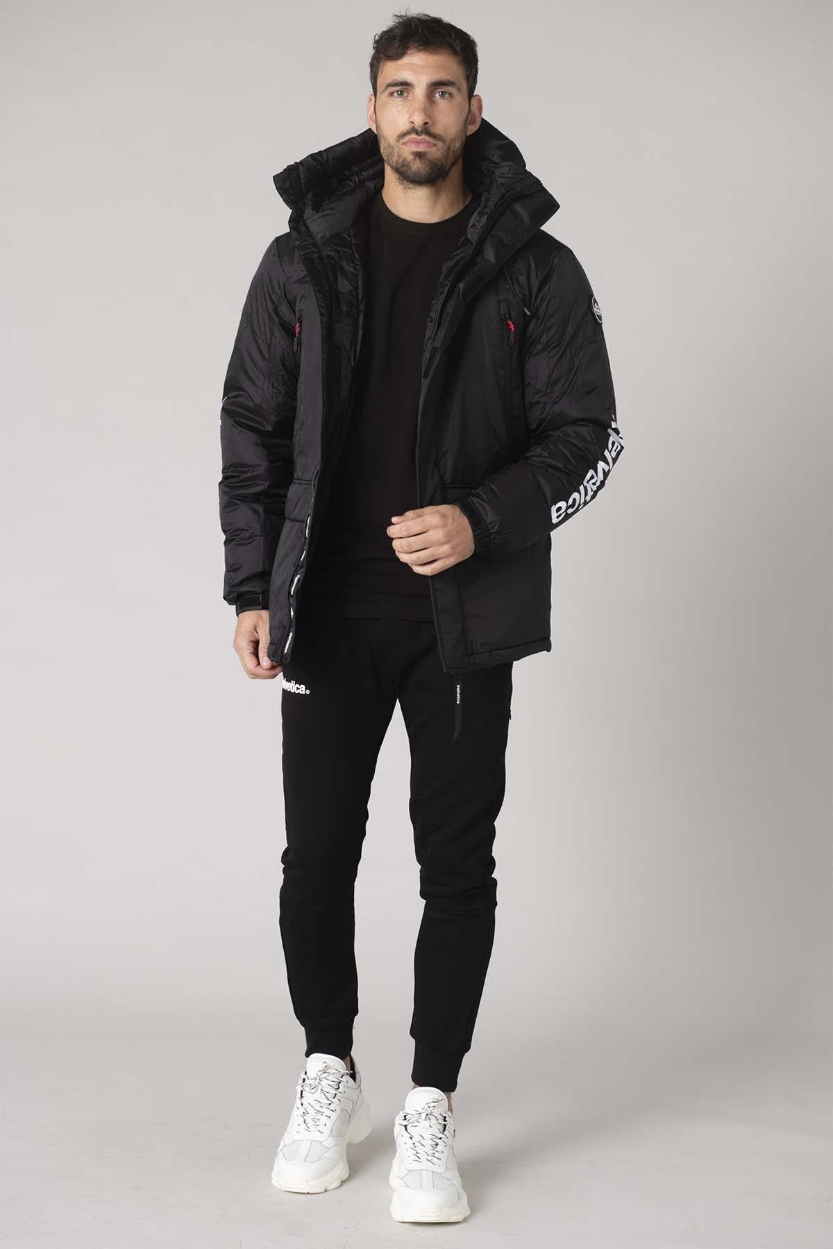 Short parka with hood and balaclava - Image n°5