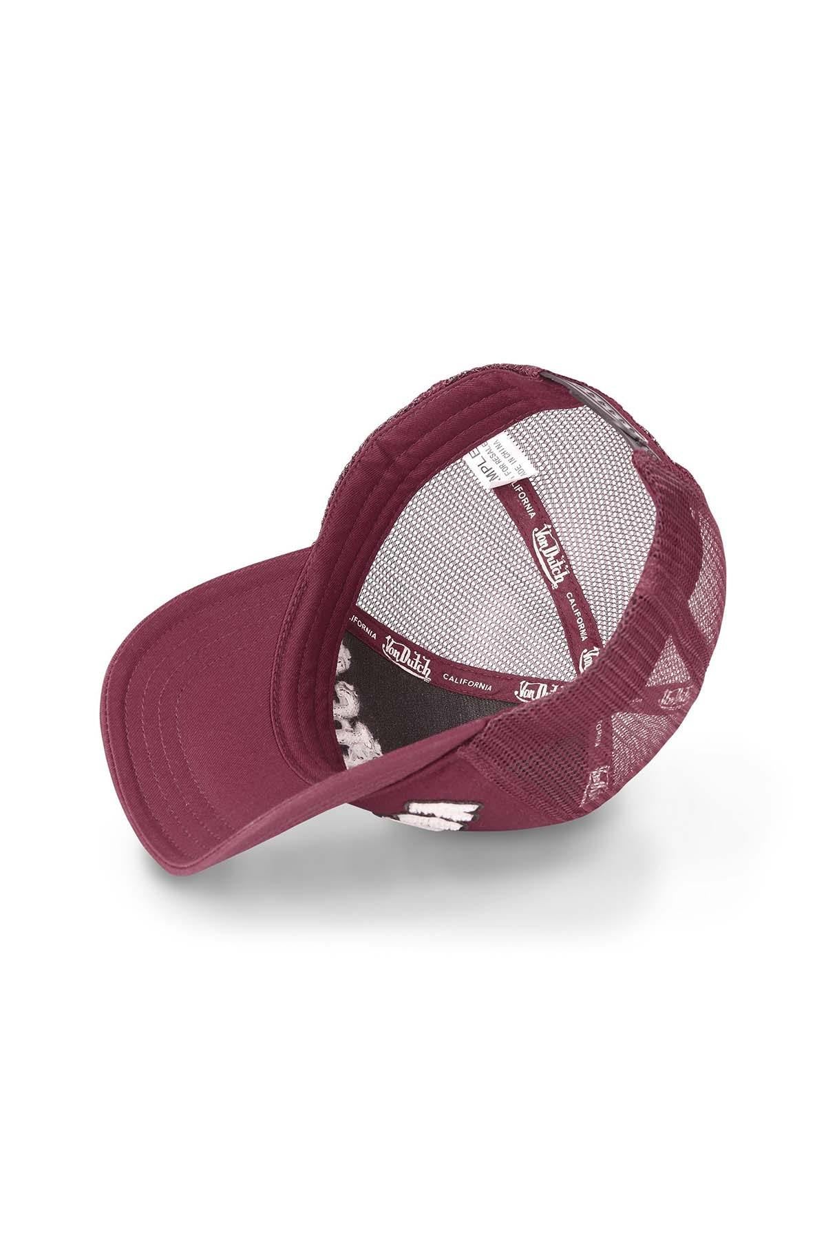 Burgundy trucker cap - Image n°5