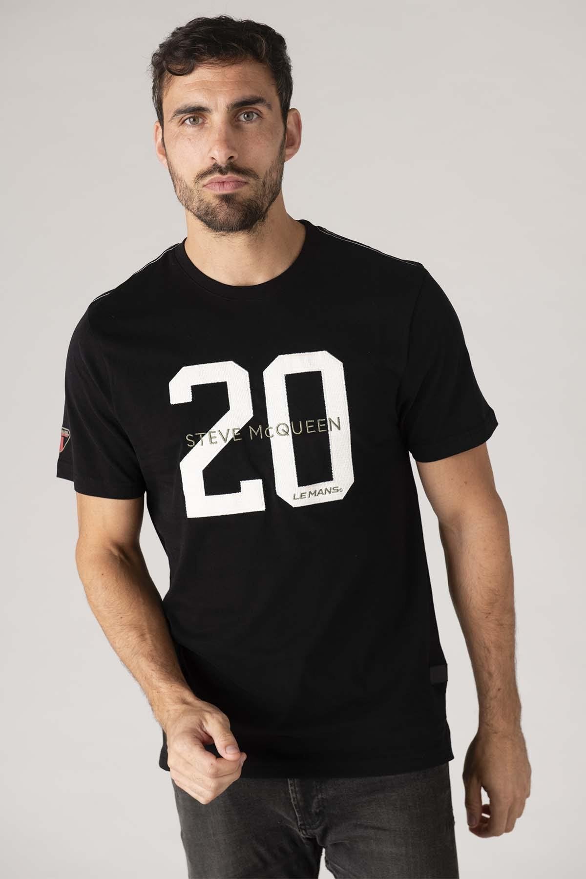 Black number 20 t-shirt - Image n°1