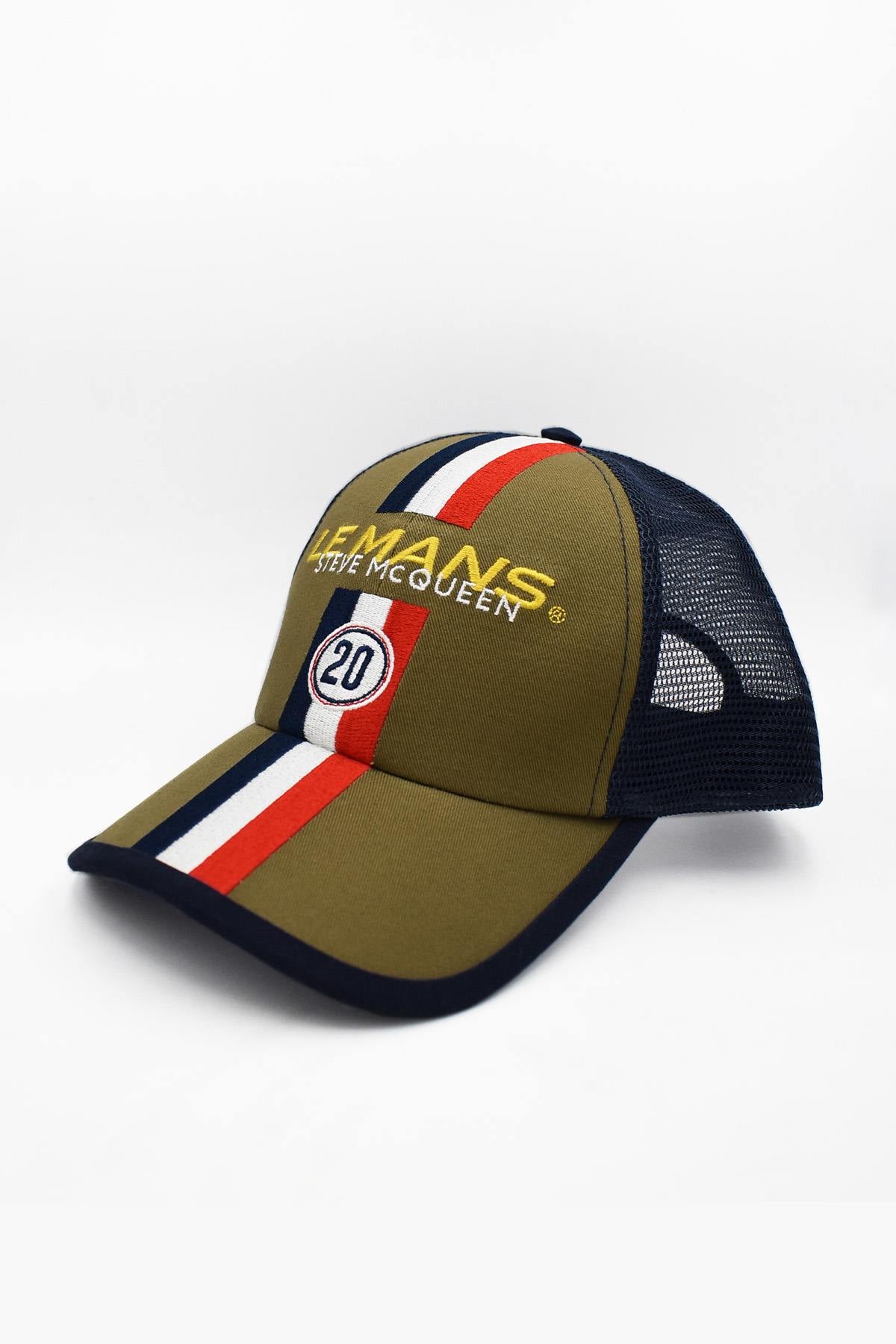 Steve McQueen khaki racing cap - Image n°1