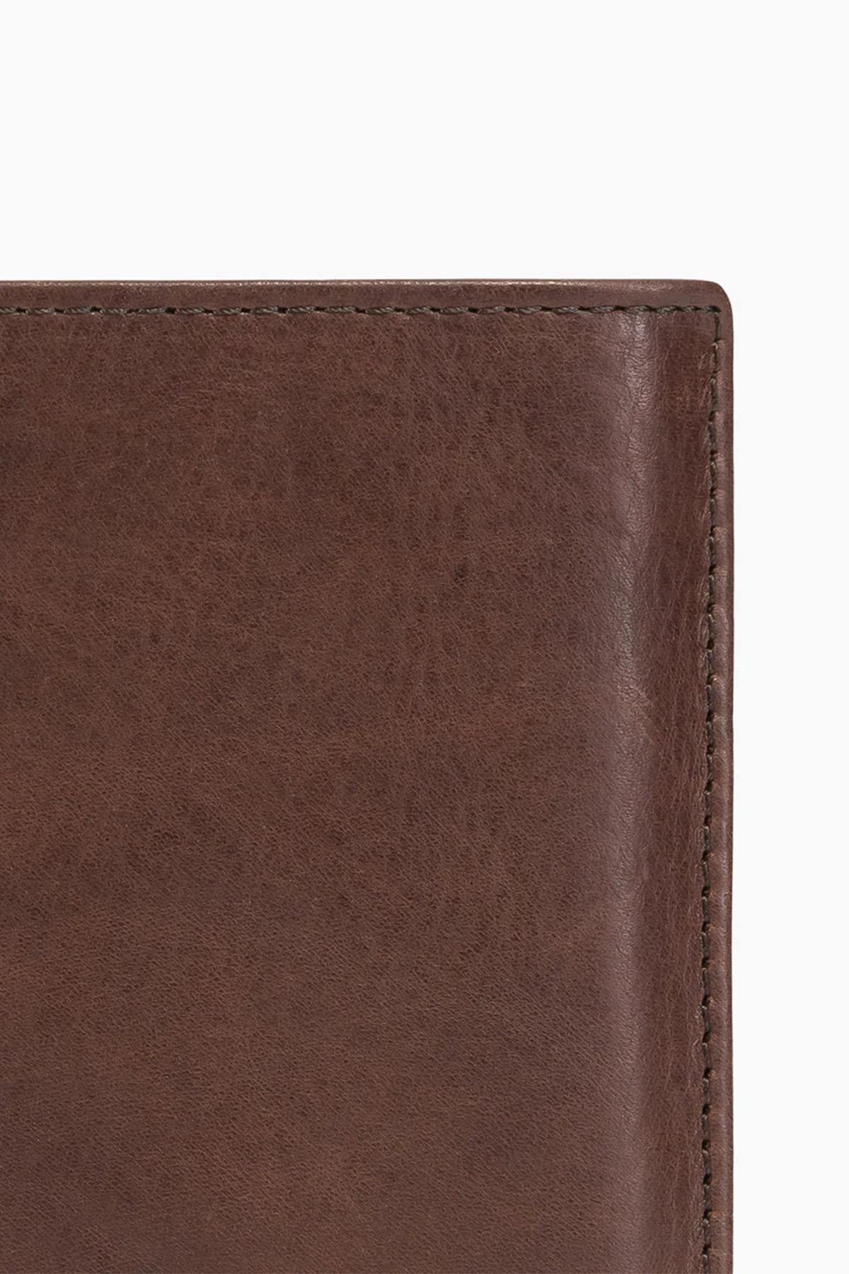 Gary vertical wallet in oiled leather - Image n°5