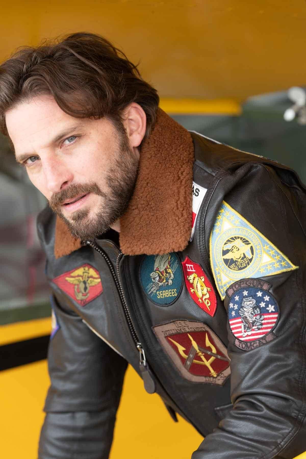 Replica of Maverick's leather jacket - Top Gun - Image n°2