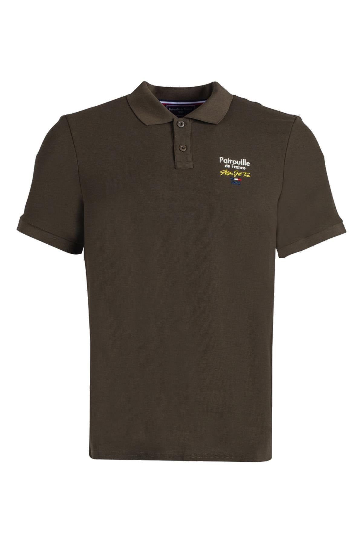 Patrouille de France khaki polo shirt - Image n°6