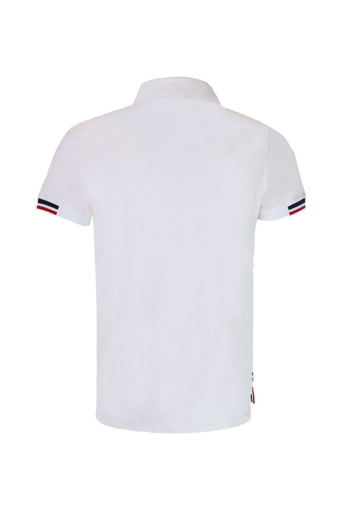 Patrouille de France white cotton polo shirt - Image n°5