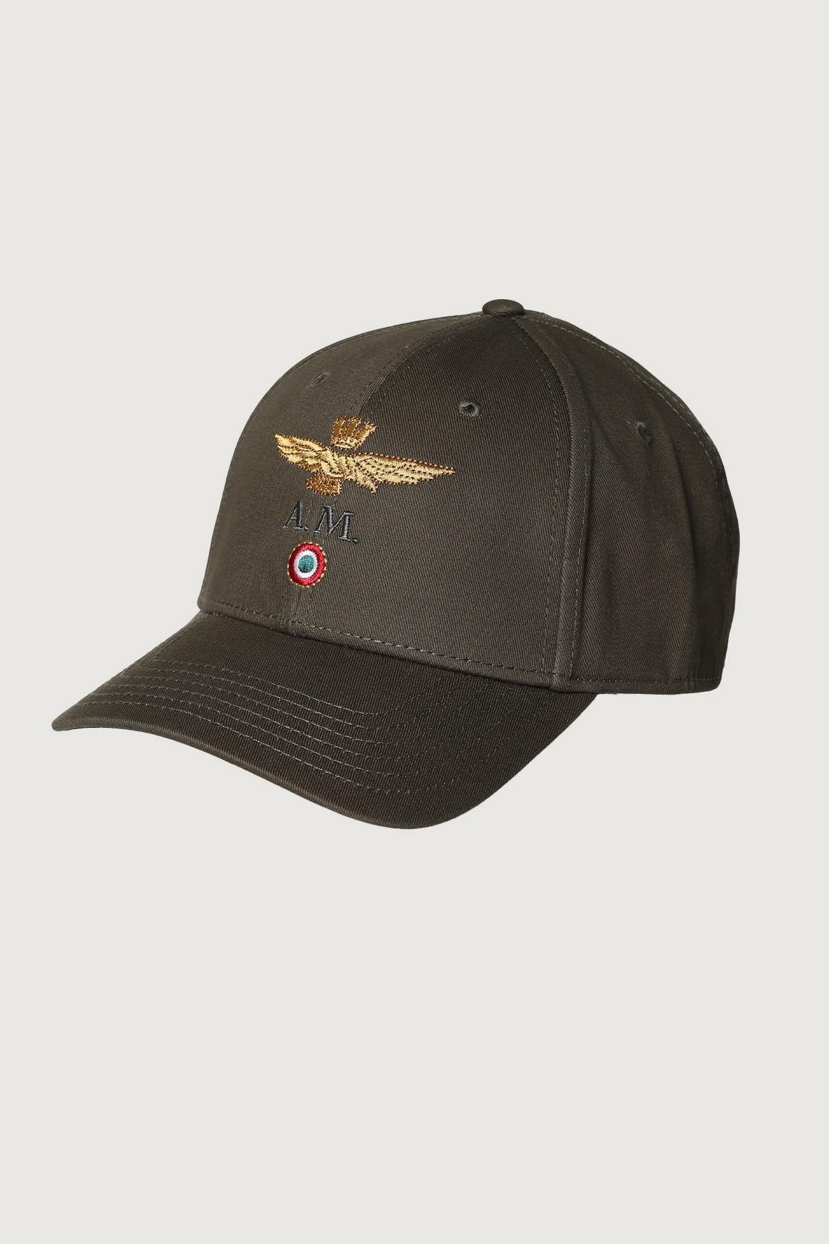 Aeronautica Italia khaki cap - Image n°1