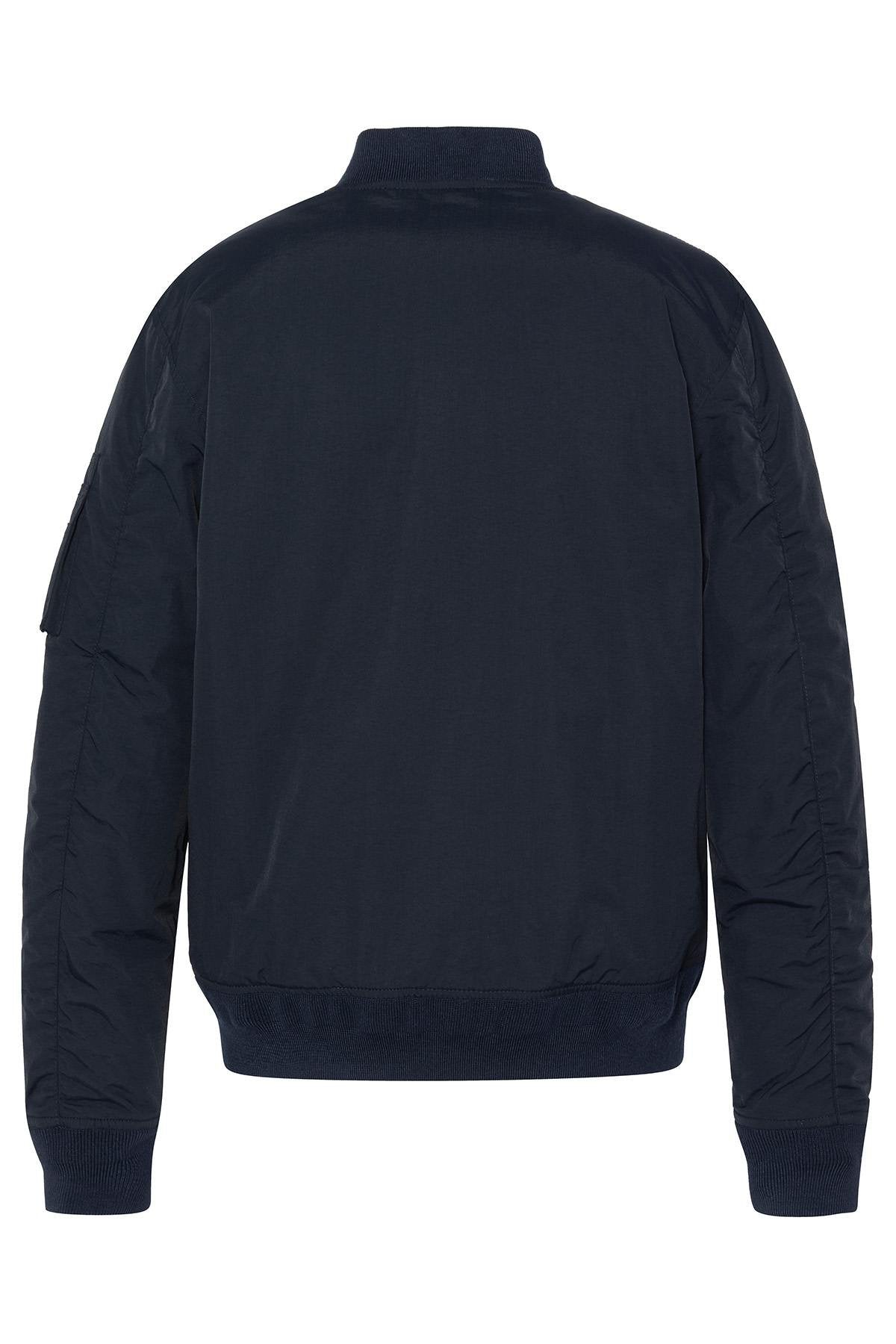 Navy blue nylon bombers - Image n°10