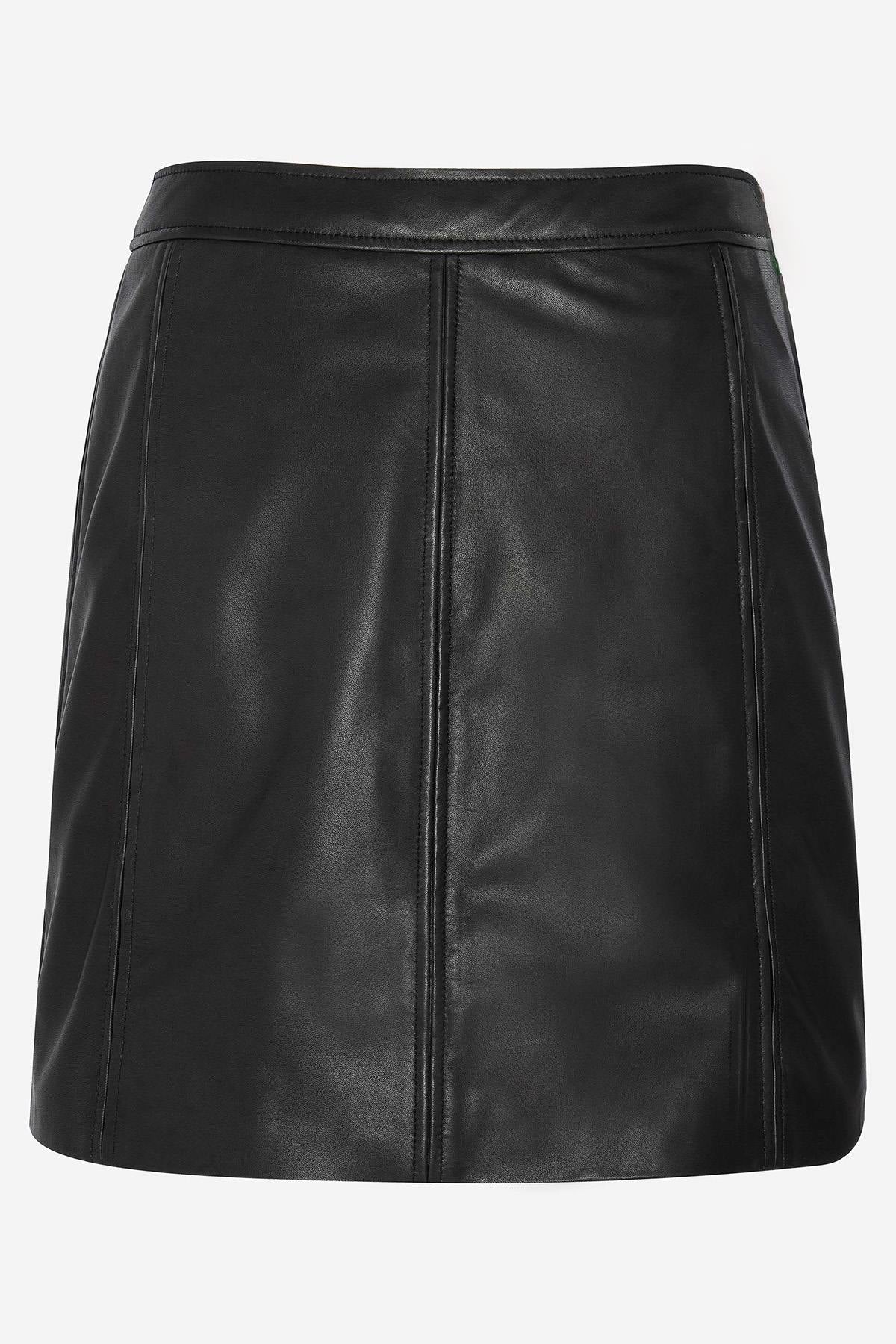 Perfecto-inspired leather skirt - Image n°7