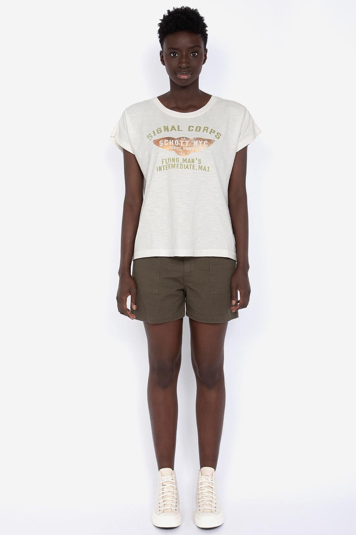 Off-white army t-shirt for women - Image n°3