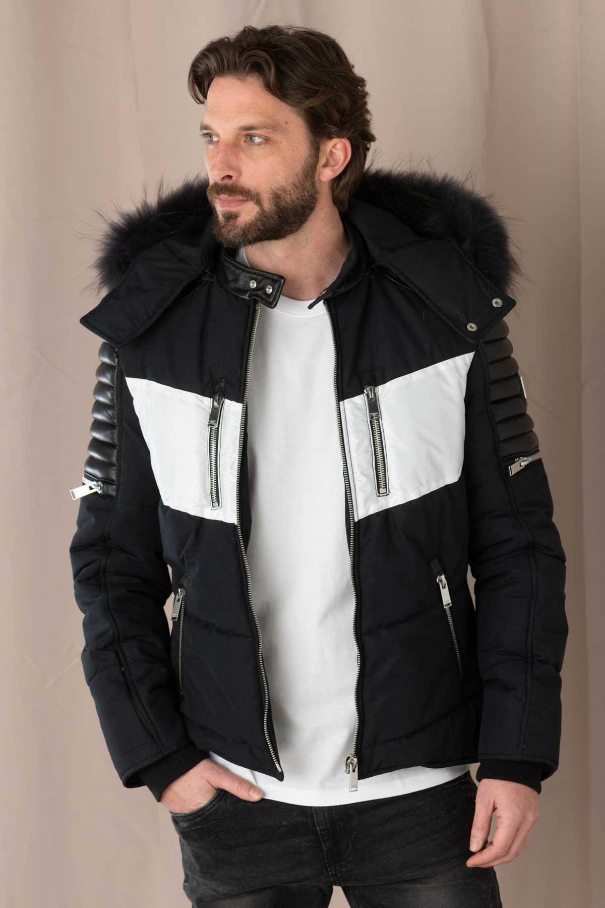 Horspist down jacket Blue - Image n°1