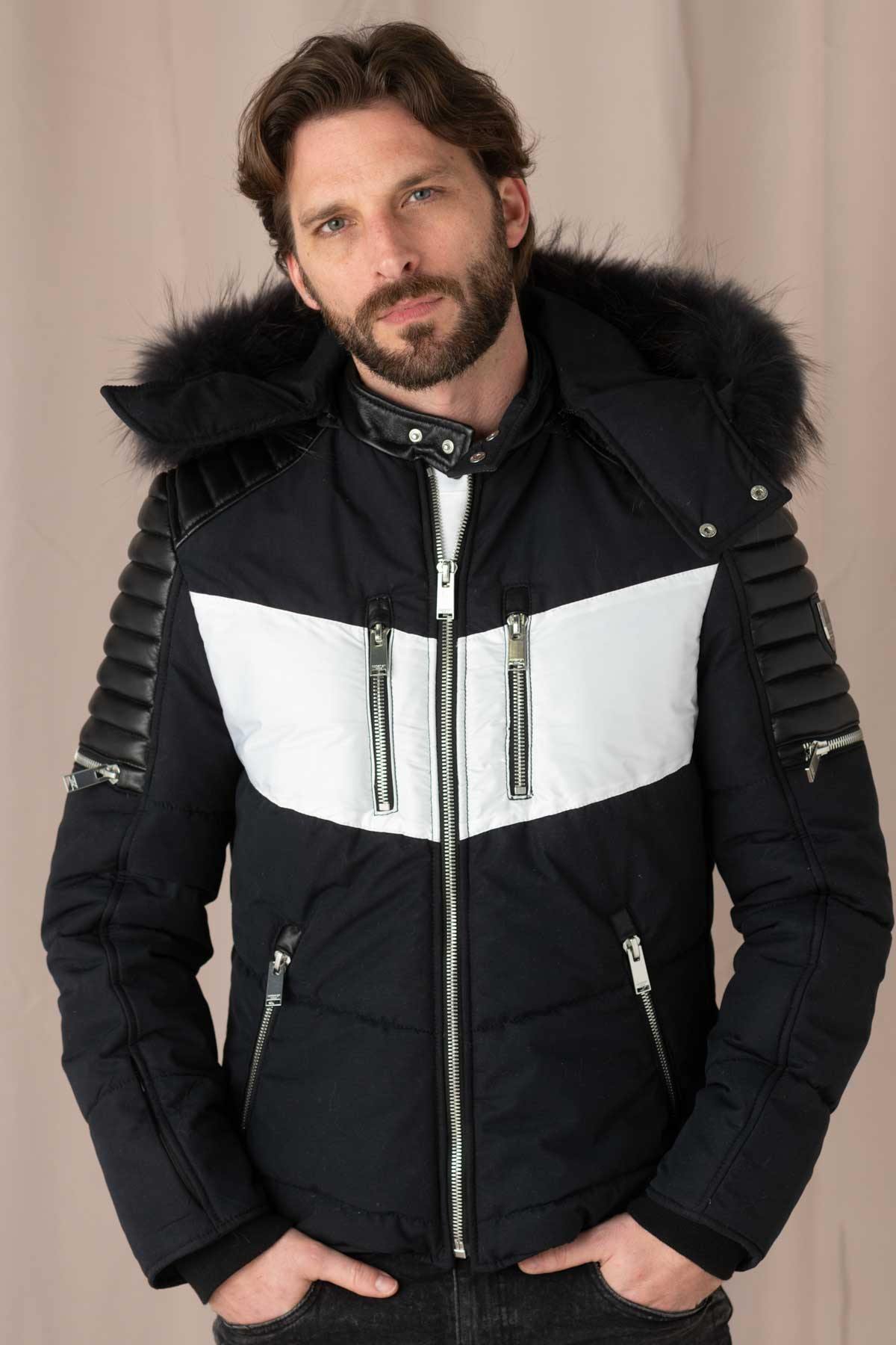 Horspist down jacket Blue - Image n°4