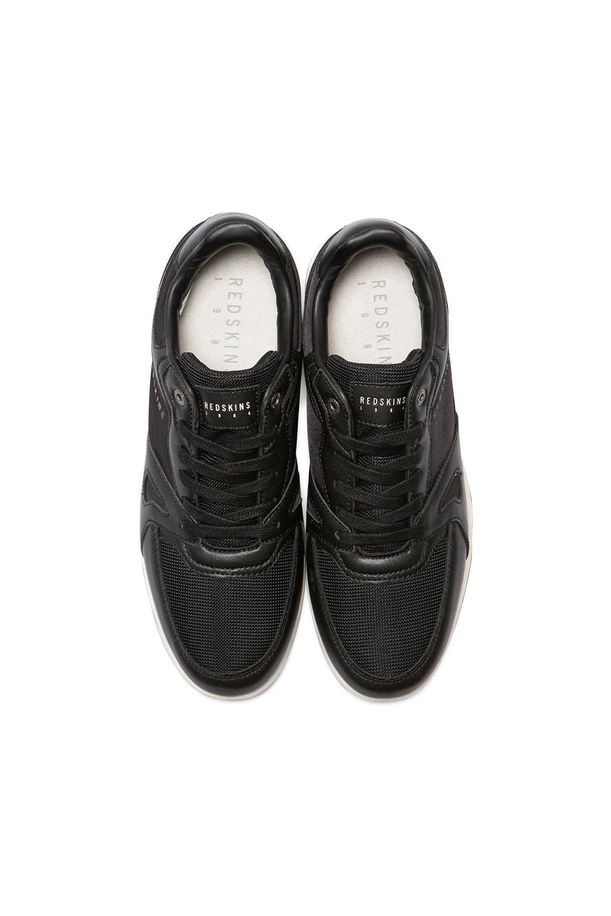 Black textile sneakers for men - Image n°3