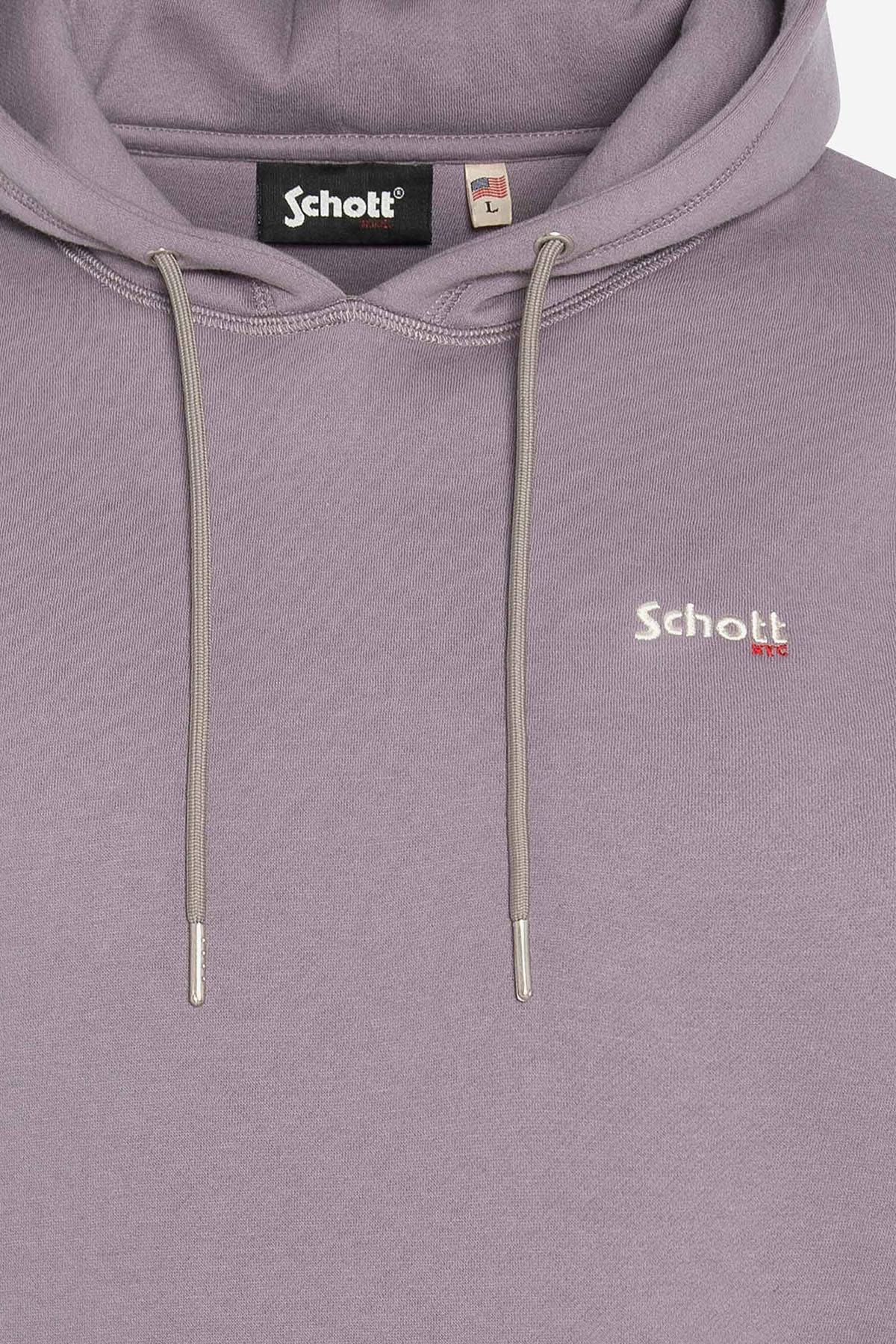 Lilac-colored hoodie - Image n°2