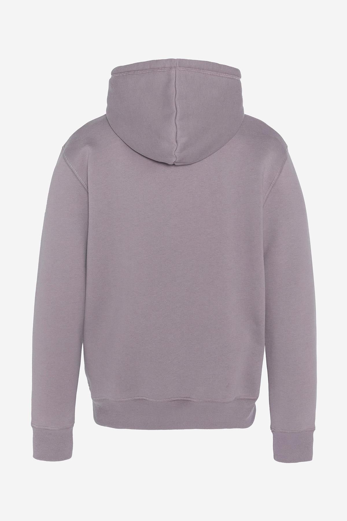 Lilac-colored hoodie - Image n°3