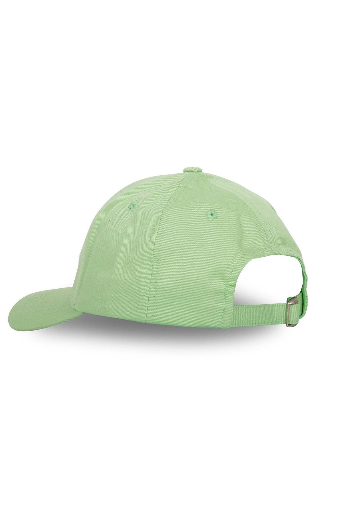 Pastel green cotton cap - Image n°4