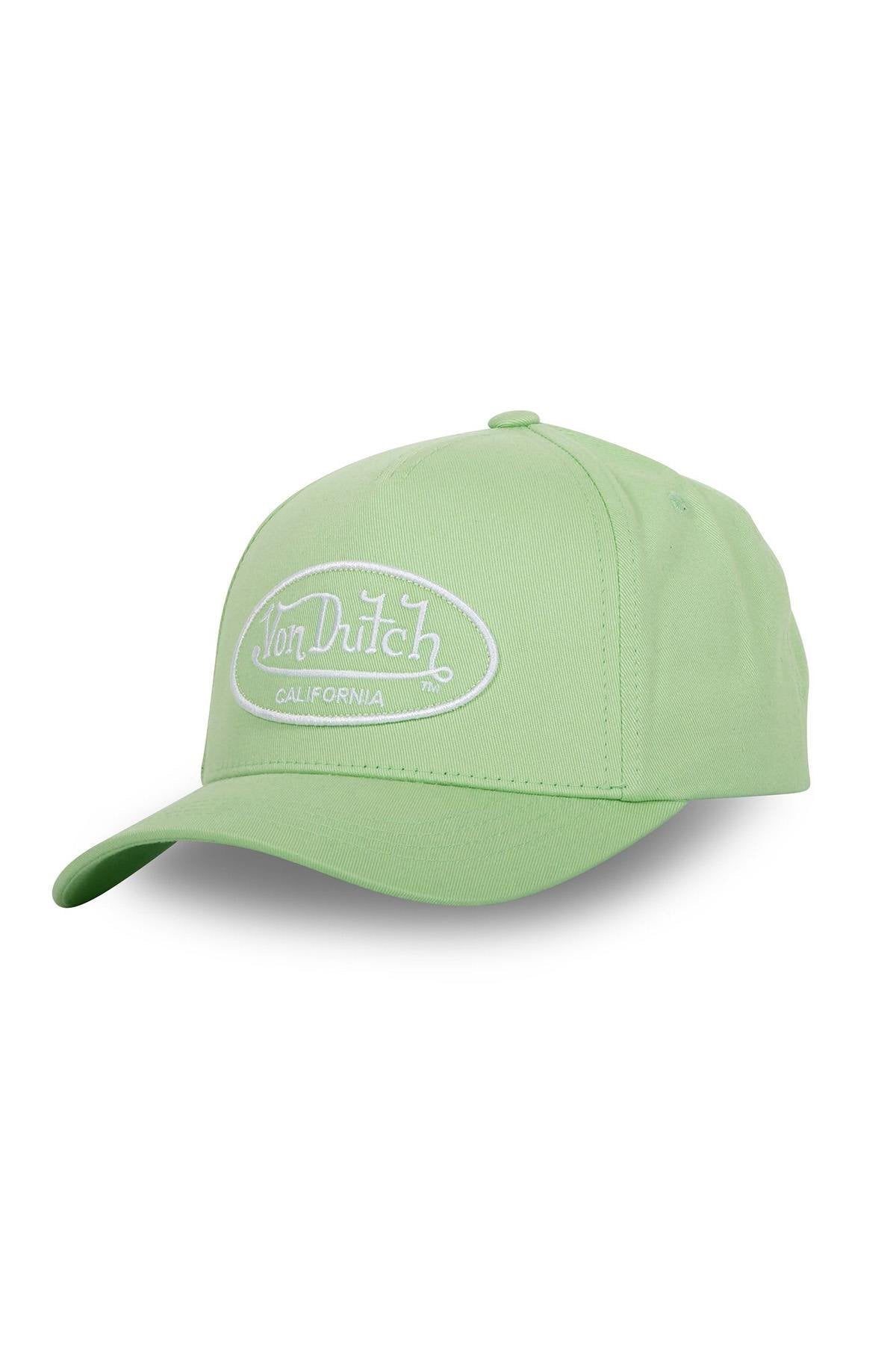 Pastel green cotton cap - Image n°1