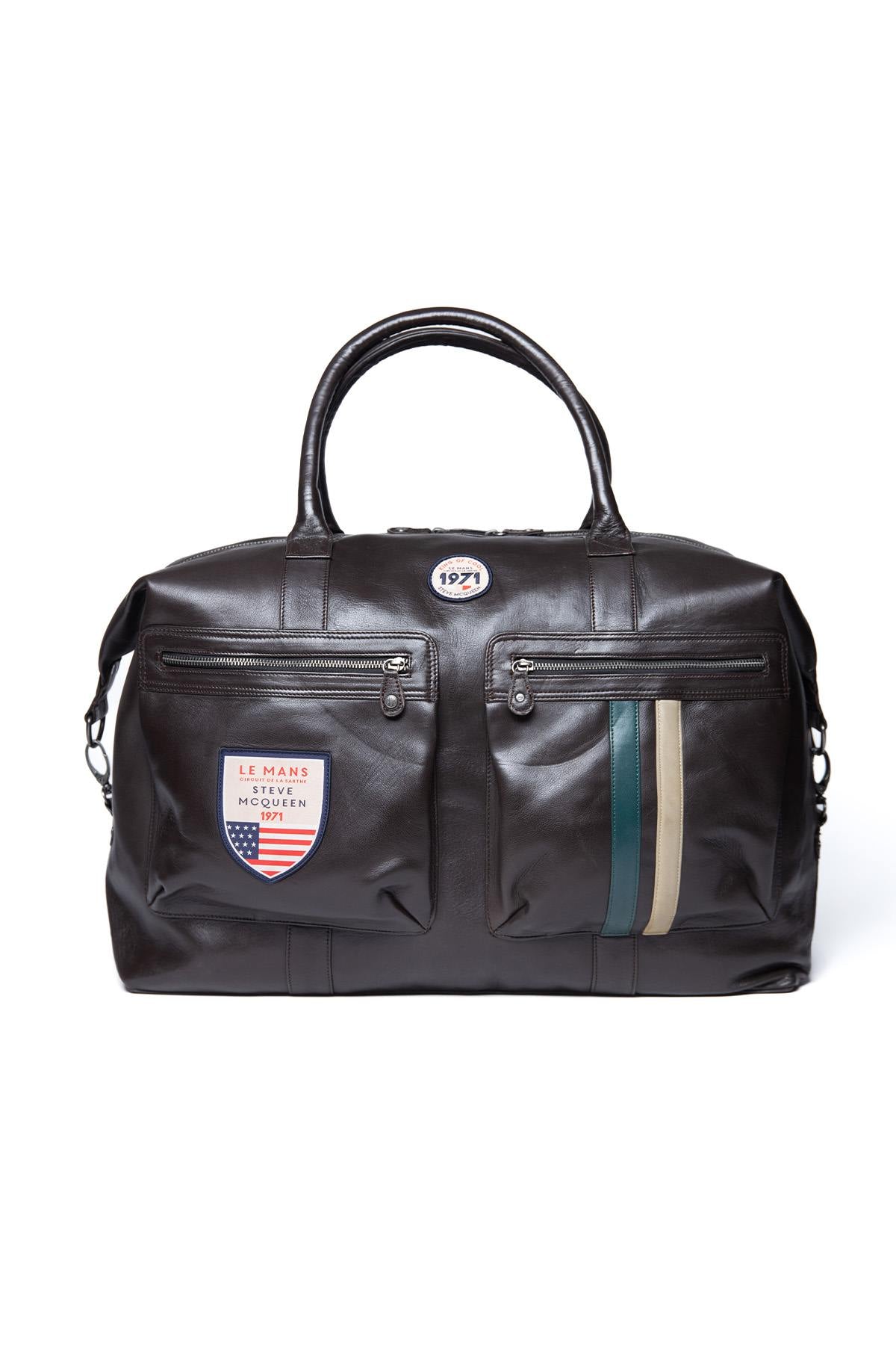 Black racing travel bag 72h format - Image n°1