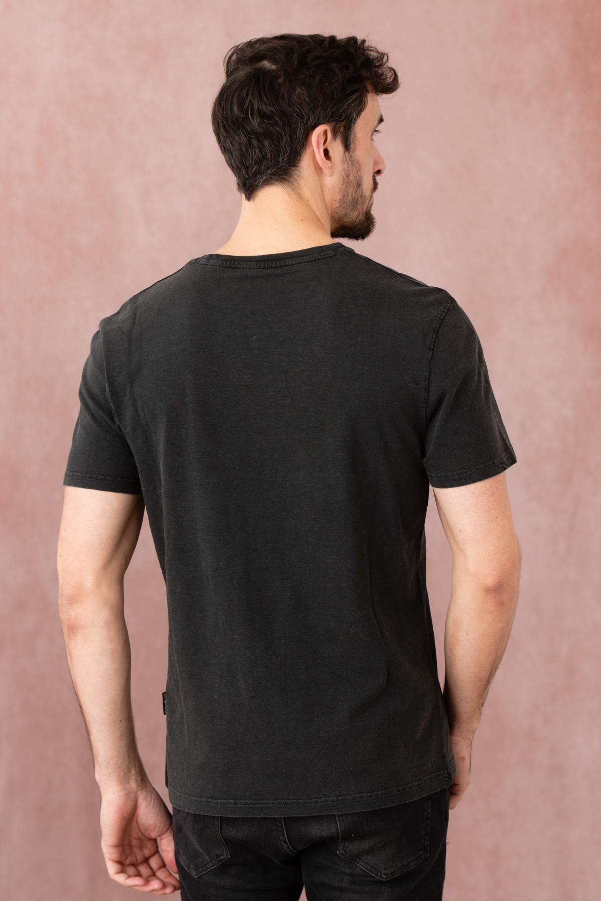 Black vintage rider t-shirt - Image n°4