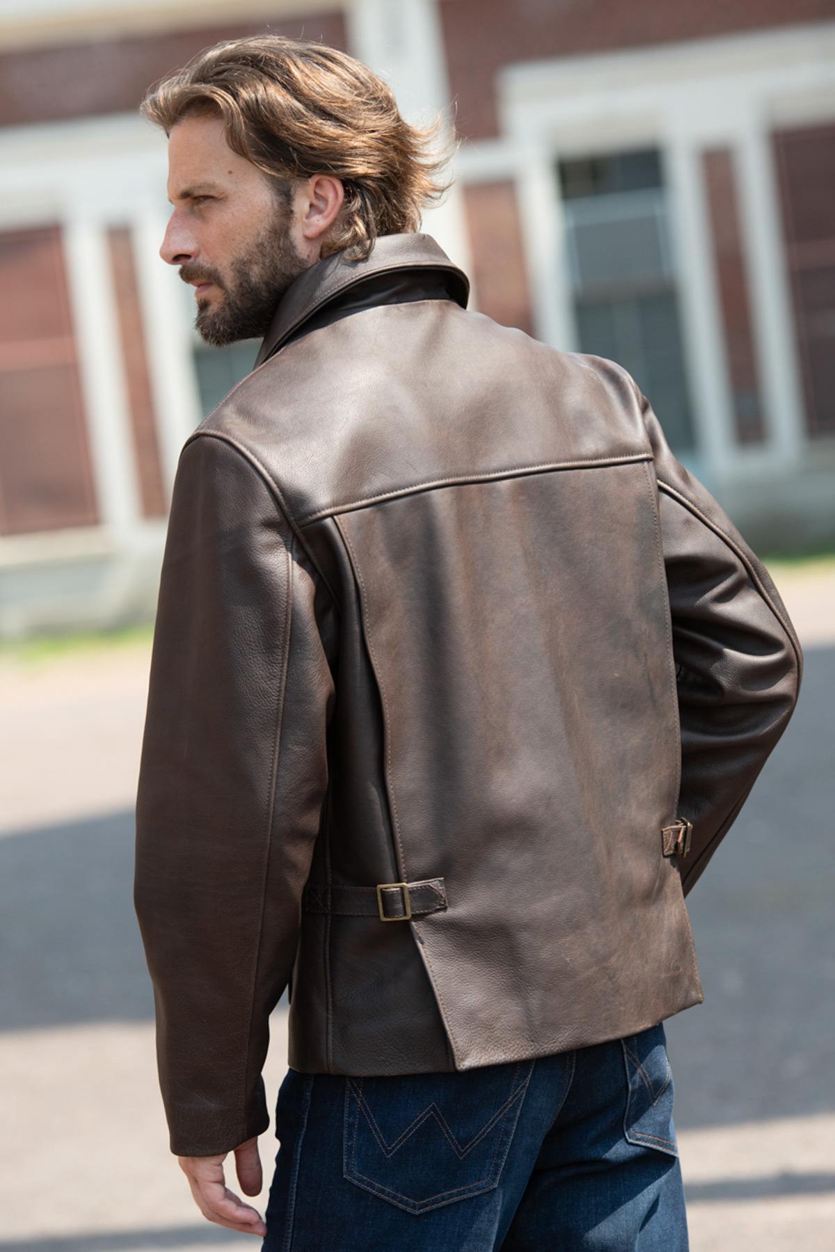 Vintage Indiana Jones Leather Jacket - Image n°5