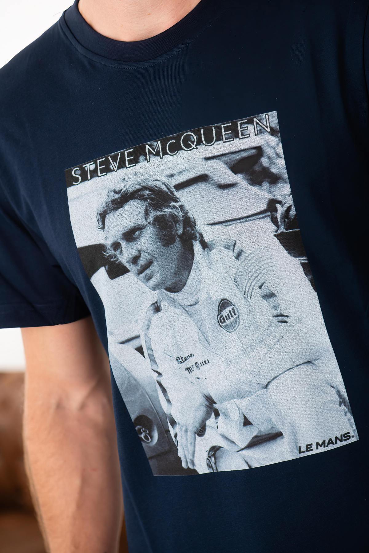 Steve McQueen photo print cotton T-shirt - Image n°2