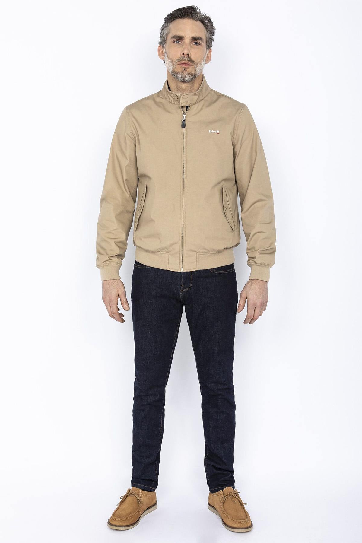 Men's beige stardust jacket - Image n°4