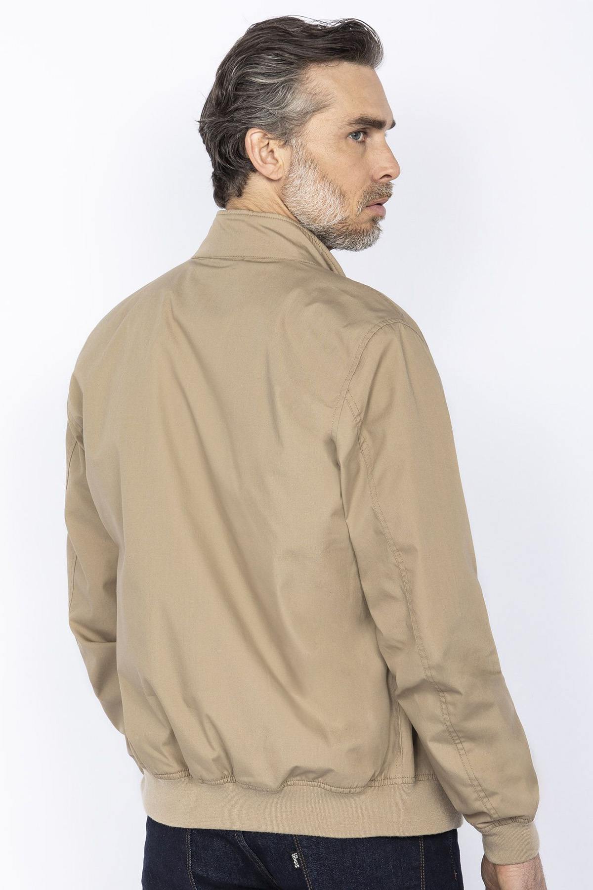 Men's beige stardust jacket - Image n°2