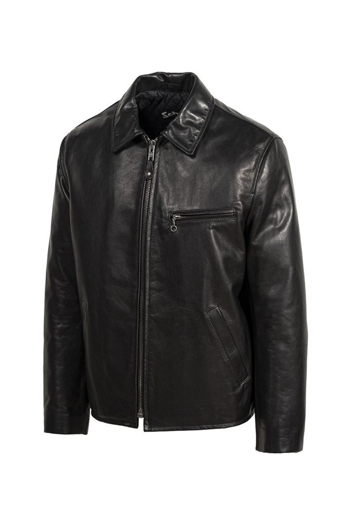 Cowhide leather jacket made in USA - Image n°4