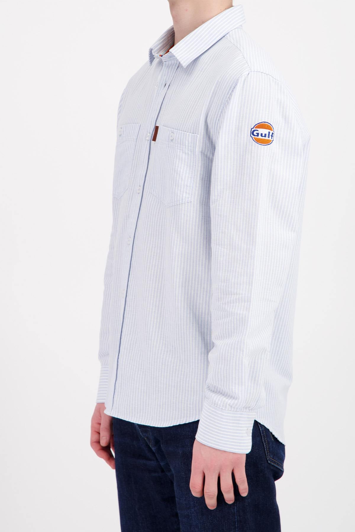 Gulf light blue shirt - Image n°3