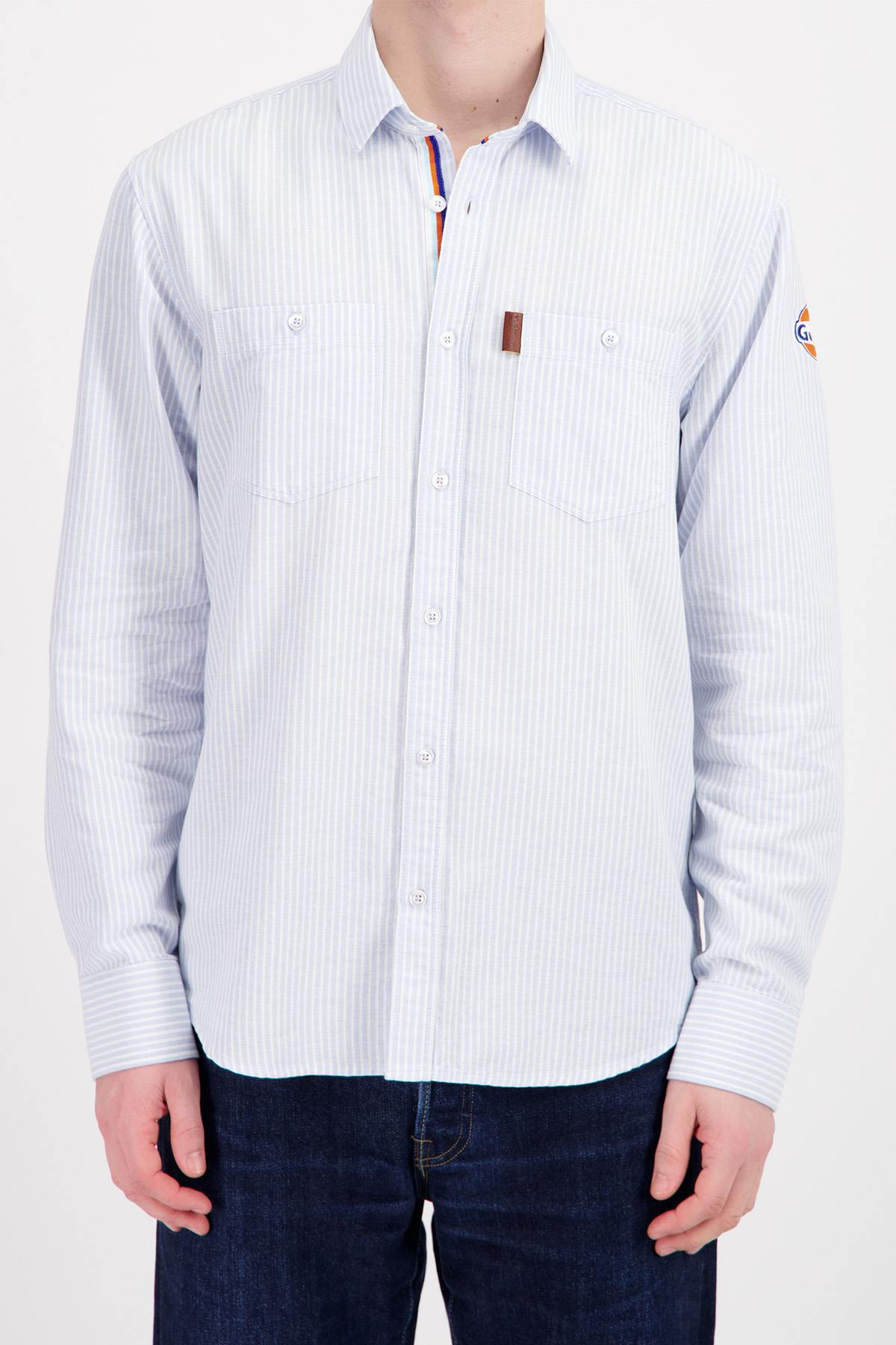 Gulf light blue shirt - Image n°2