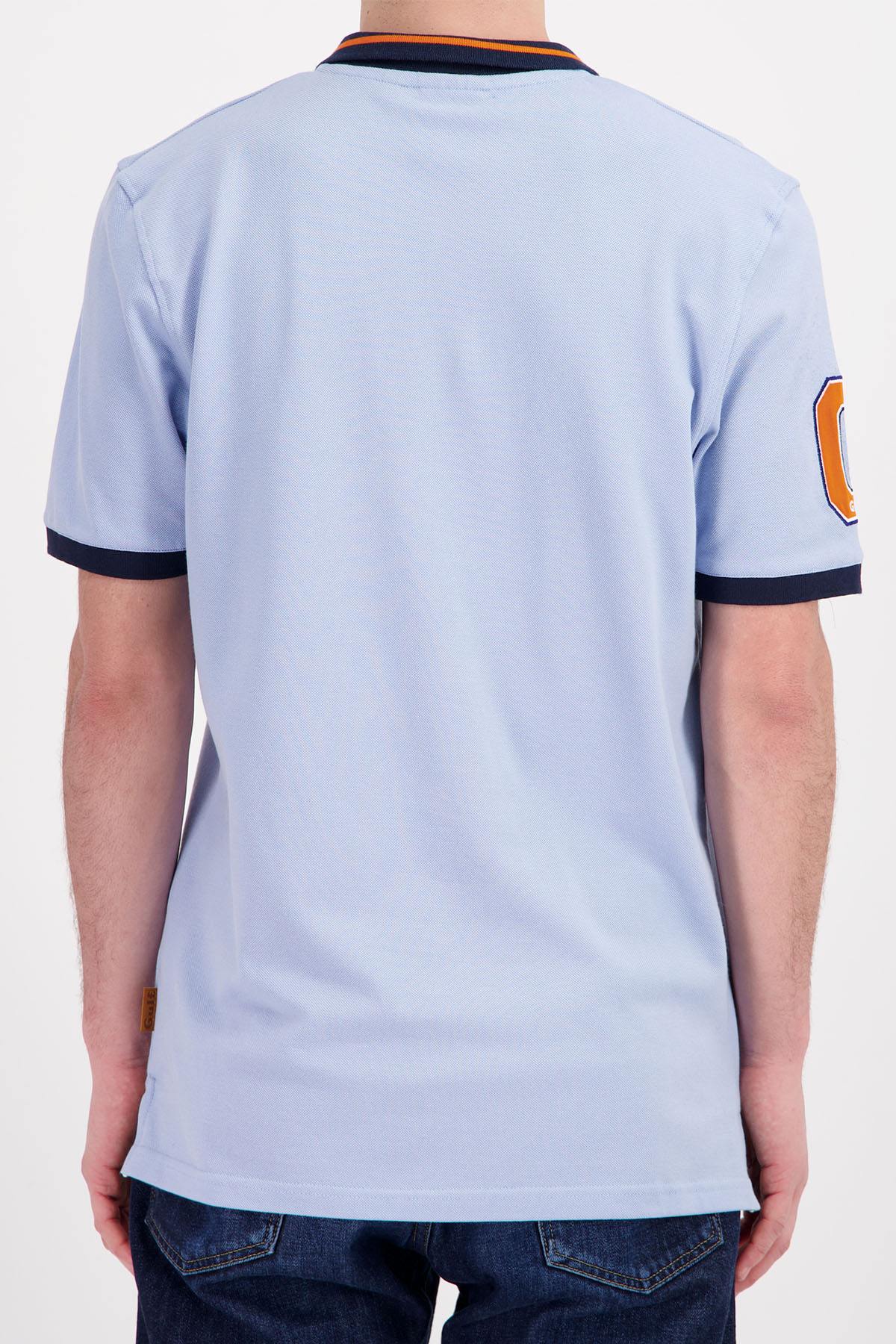 Light blue Gulf polo shirt - Image n°3