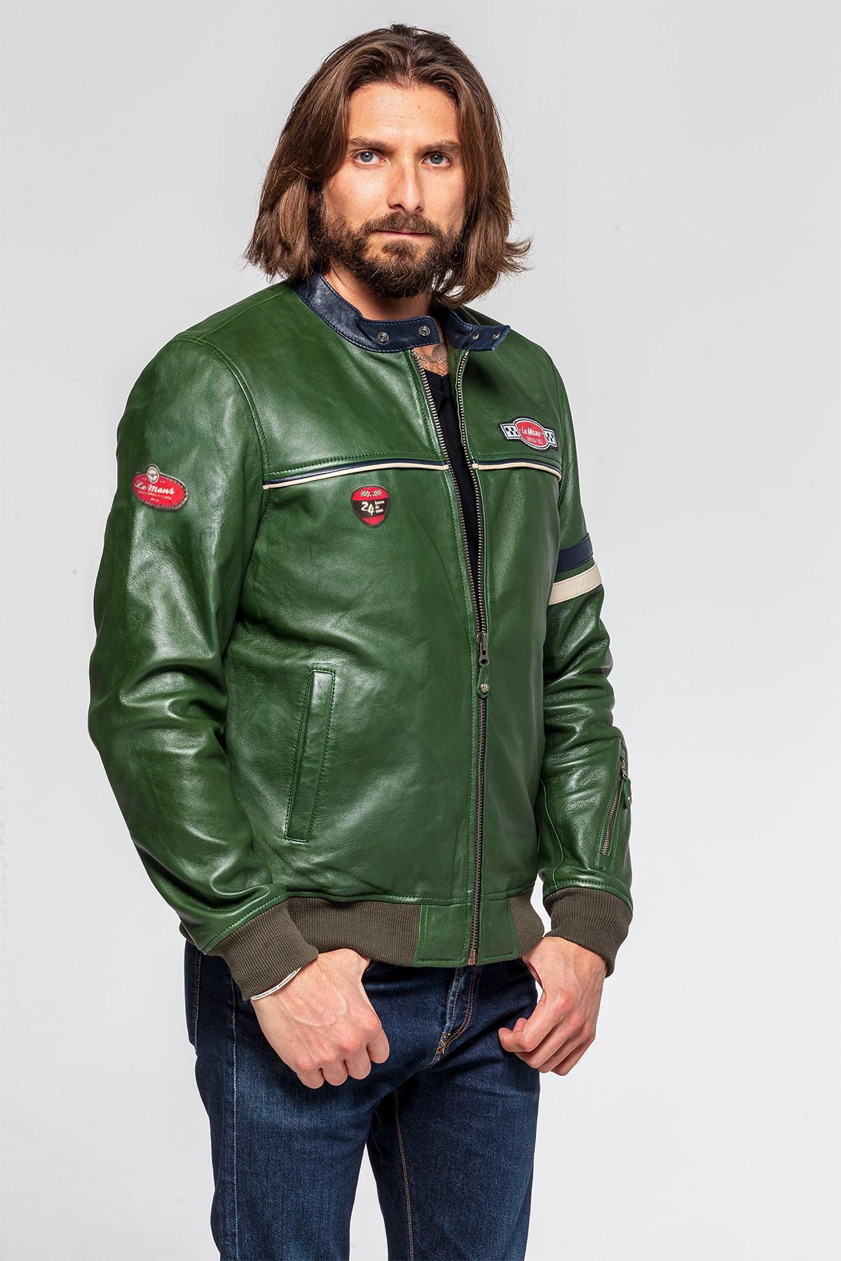 24h Le Mans Racer Jacket green - Image n°1