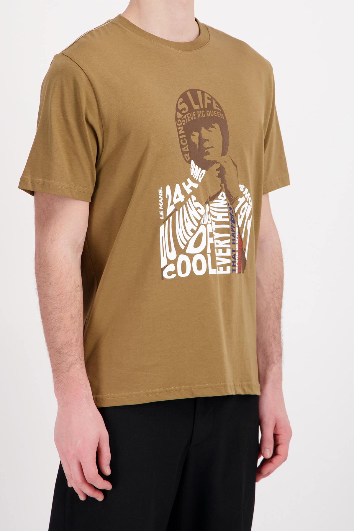 Steve McQueen tobacco graphic t-shirt - Image n°4