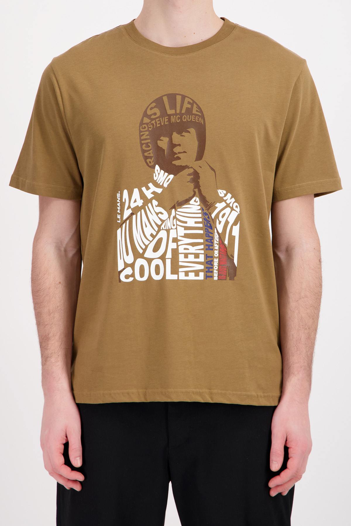 Steve McQueen tobacco graphic t-shirt - Image n°2