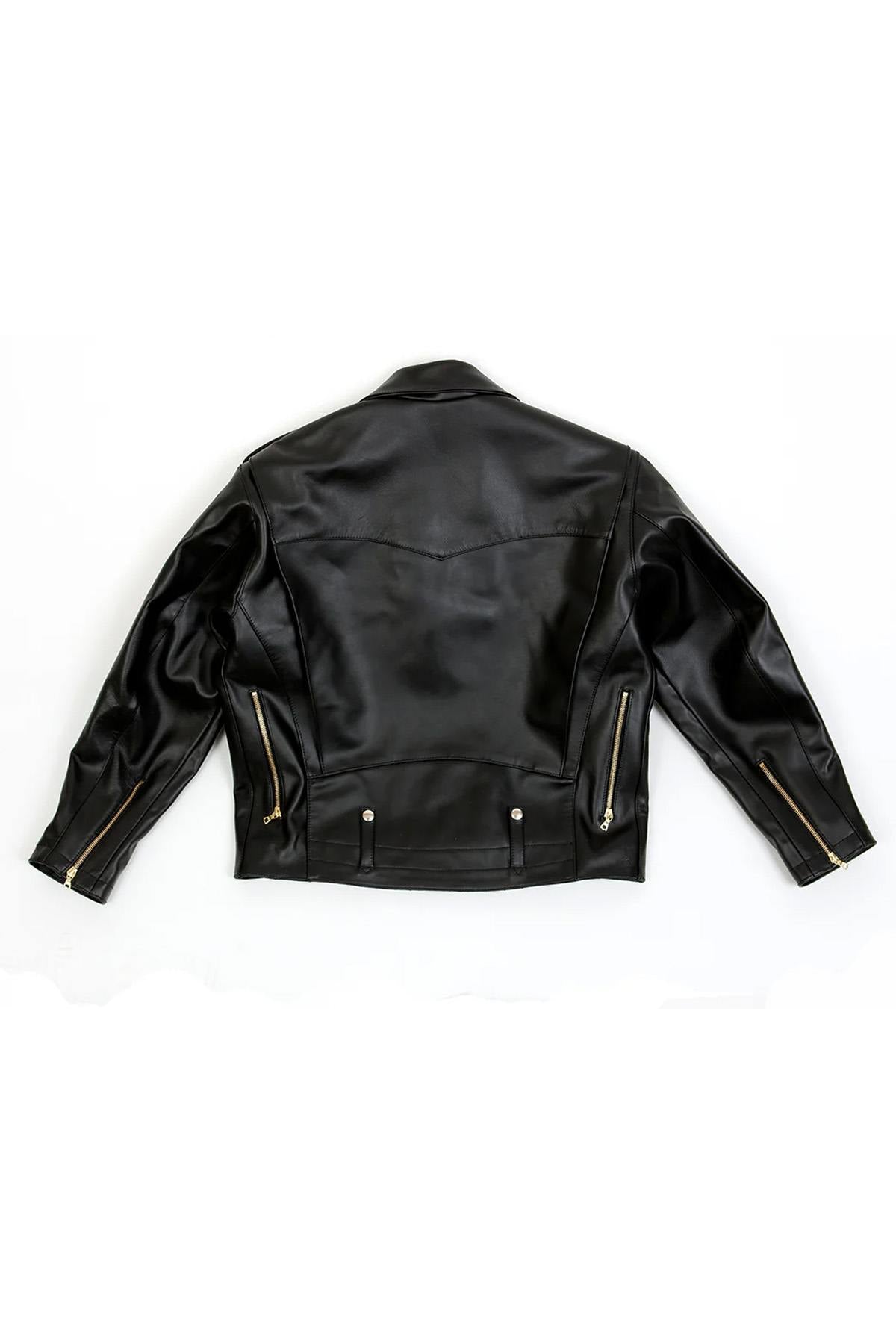 Perf Style Leather Jacket with D-Pocket - Image n°3