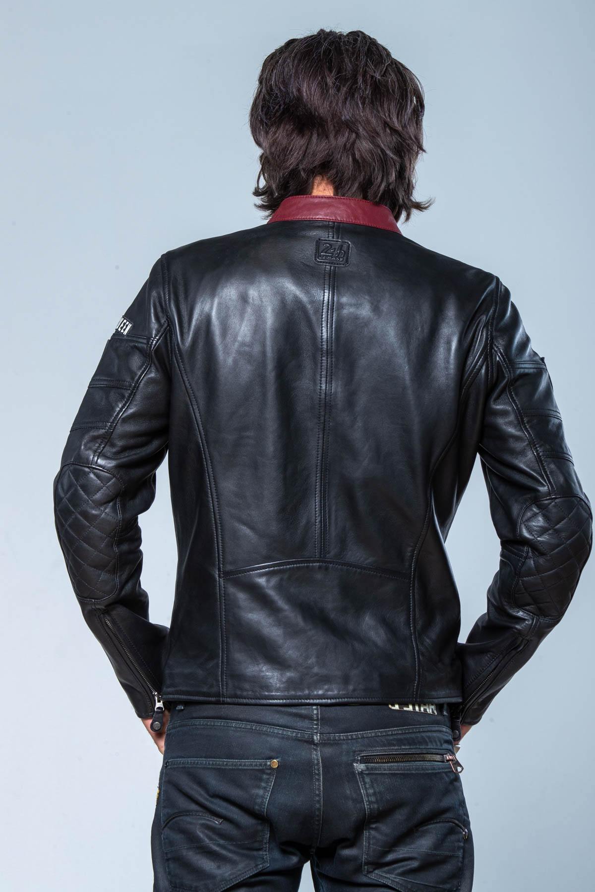 Steve McQueen black racing jacket - Image n°4